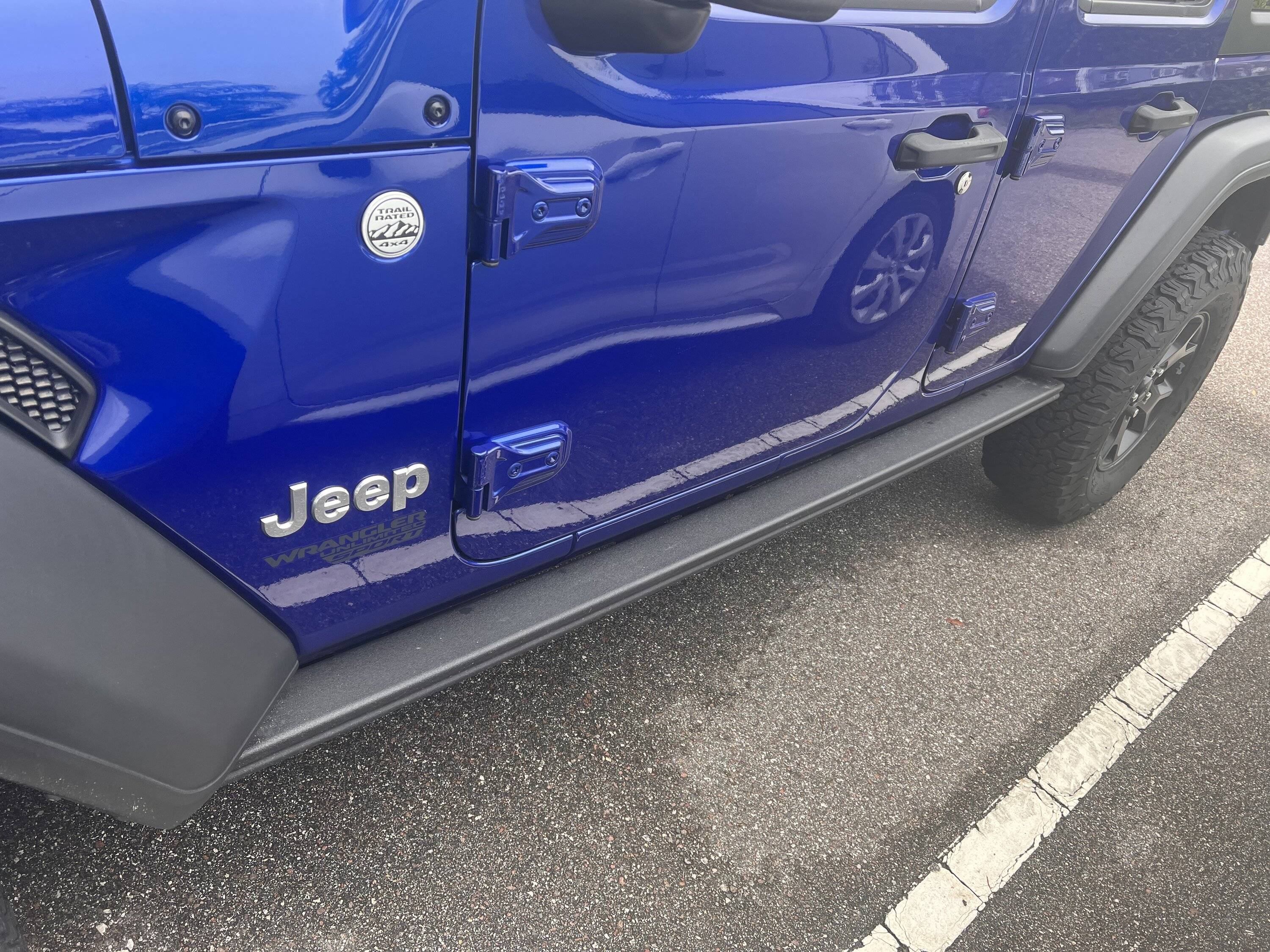 Jeep Wrangler JL Performance Rock rails 30BABF0D-061B-4FAB-84E5-D1E90C2BBFF9