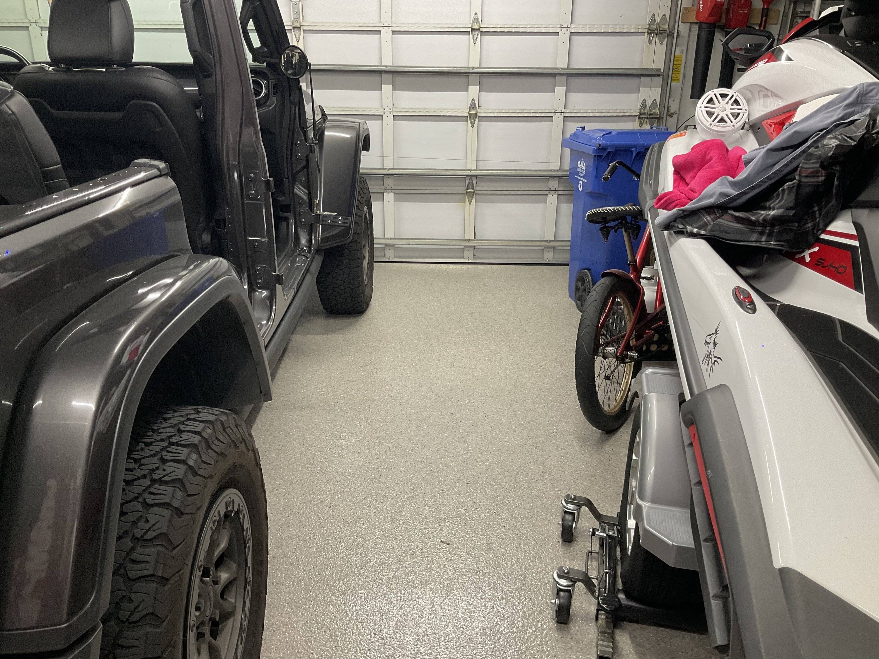 Jeep Wrangler JL Garage flooring options? 20DE0D3E-58D2-4EFE-9C7C-FCE9CC9B872F