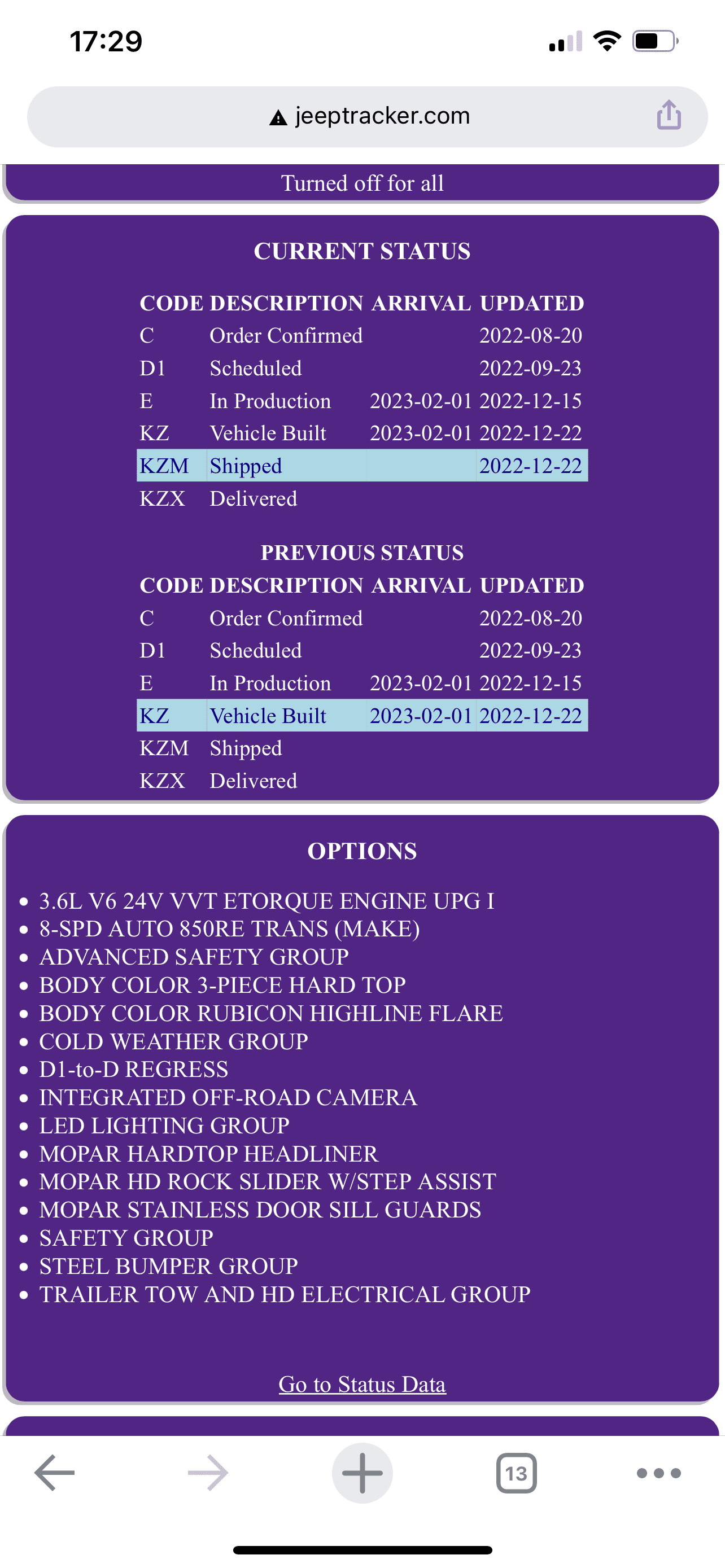 Jeep Wrangler JL 2023 Orders - Check in here 27CA7454-3170-4553-A2E6-99DB06D0B3C1