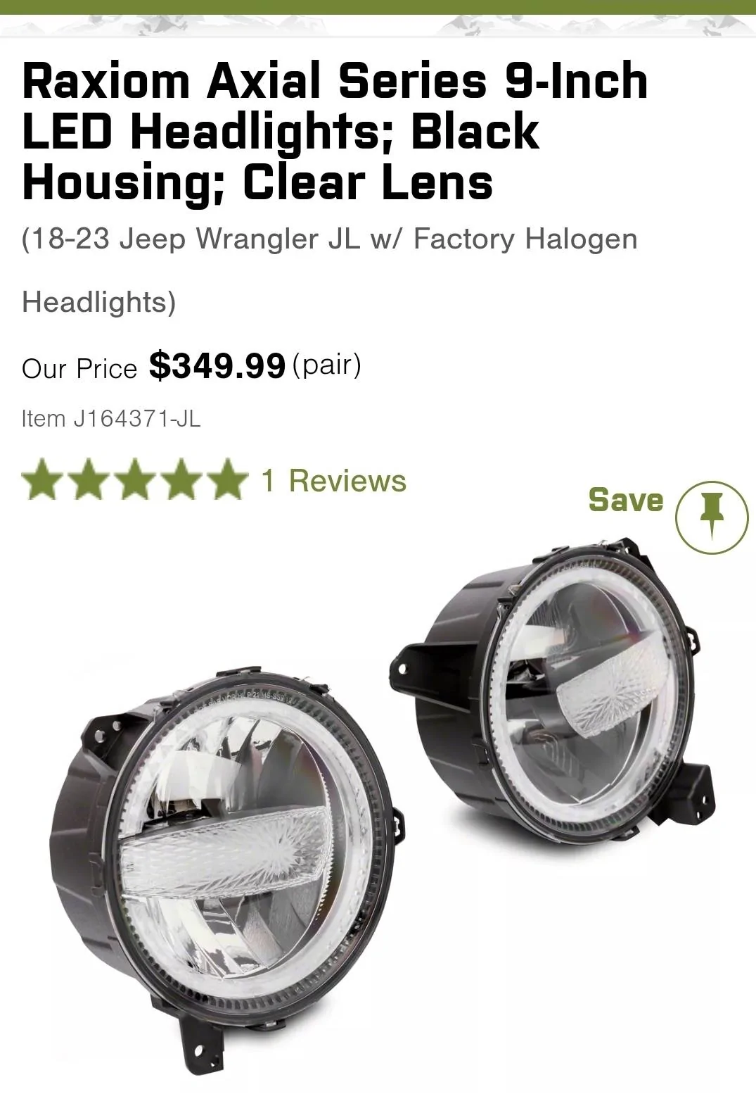 Jeep Wrangler JL Raxiom LED  lights Screenshot_20221231_193718_Chrom