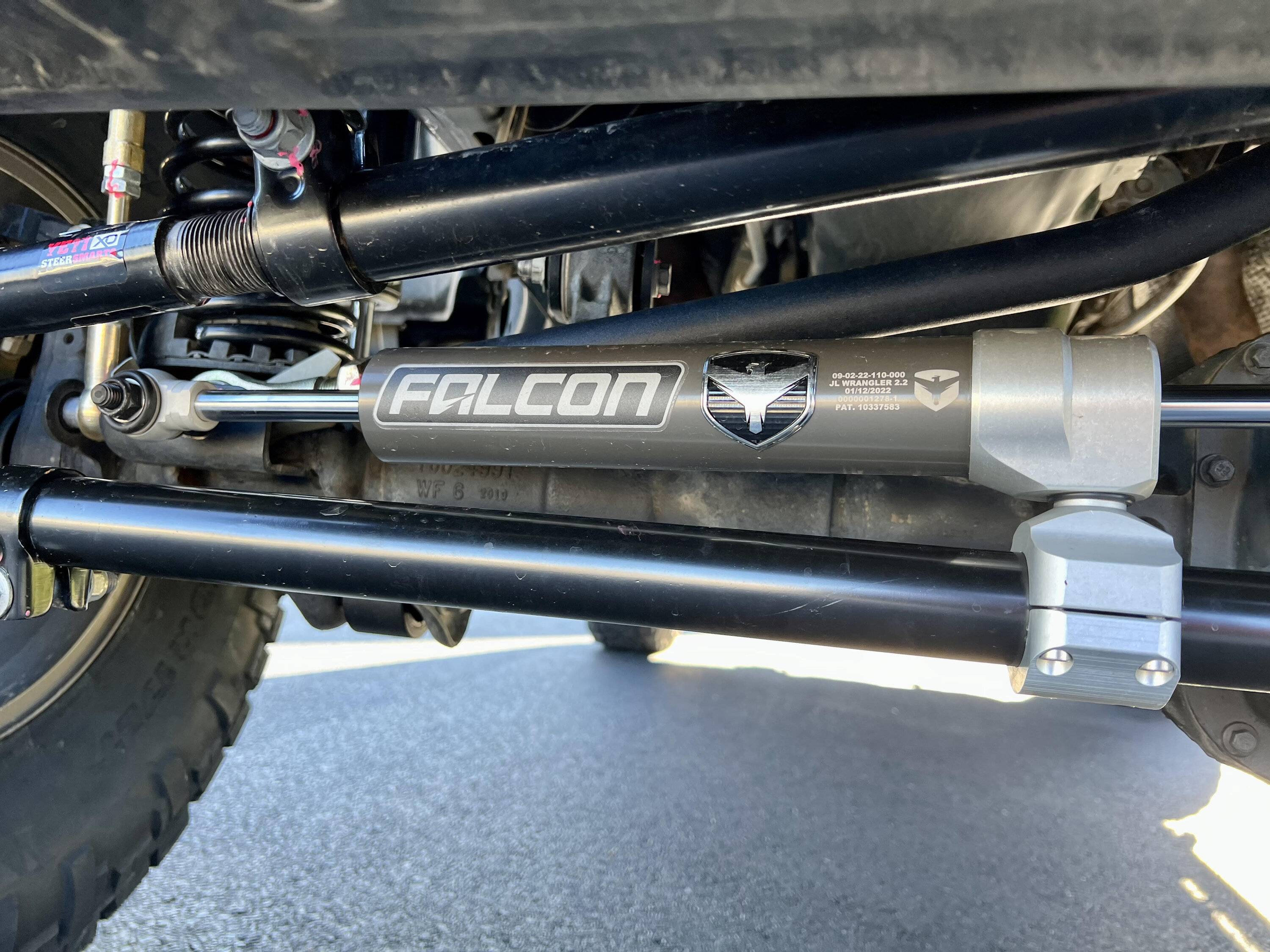 Jeep Wrangler JL Matt's 392 Build Lift - Steering Stabilizer Close U