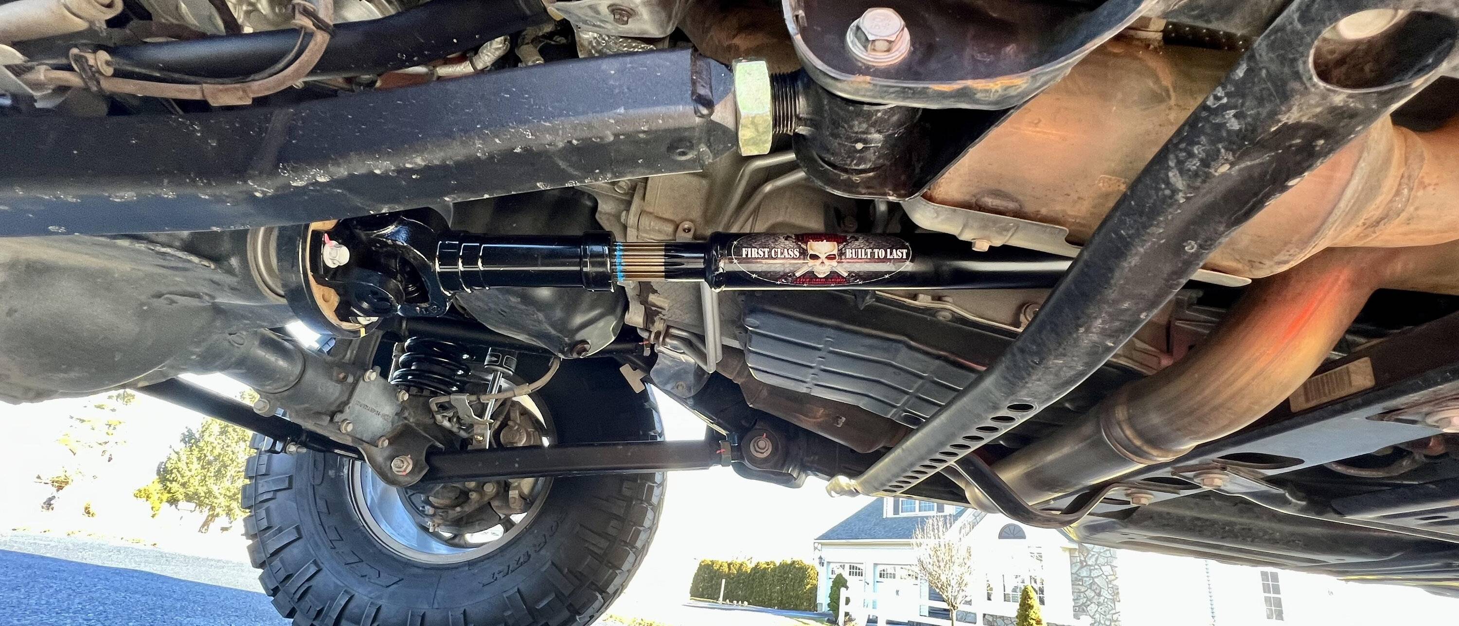 Jeep Wrangler JL Matt's 392 Build Driveshafts - Front Driveshaft