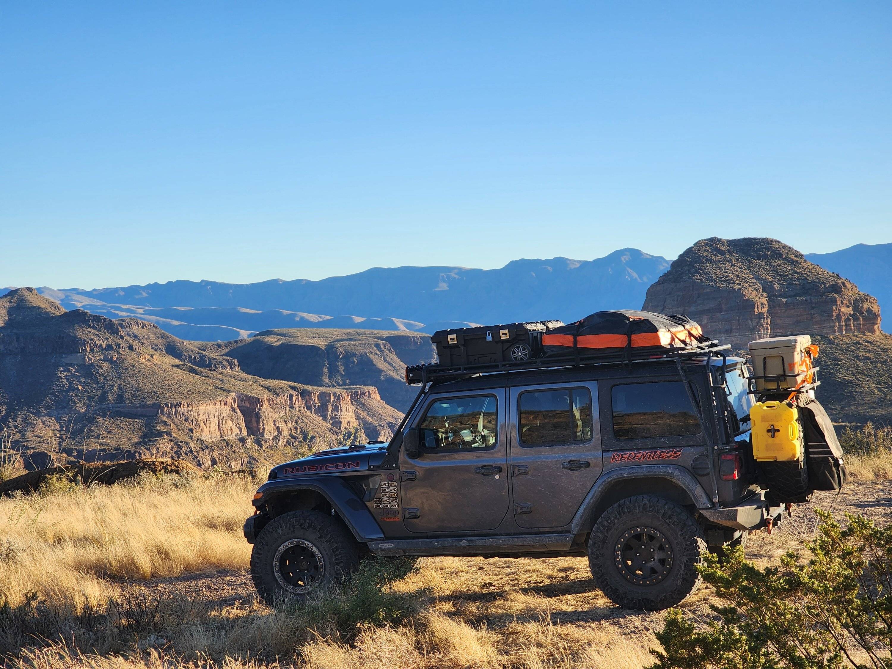 Jeep Wrangler JL Big Bend Ranch SP in December 20221126_165855