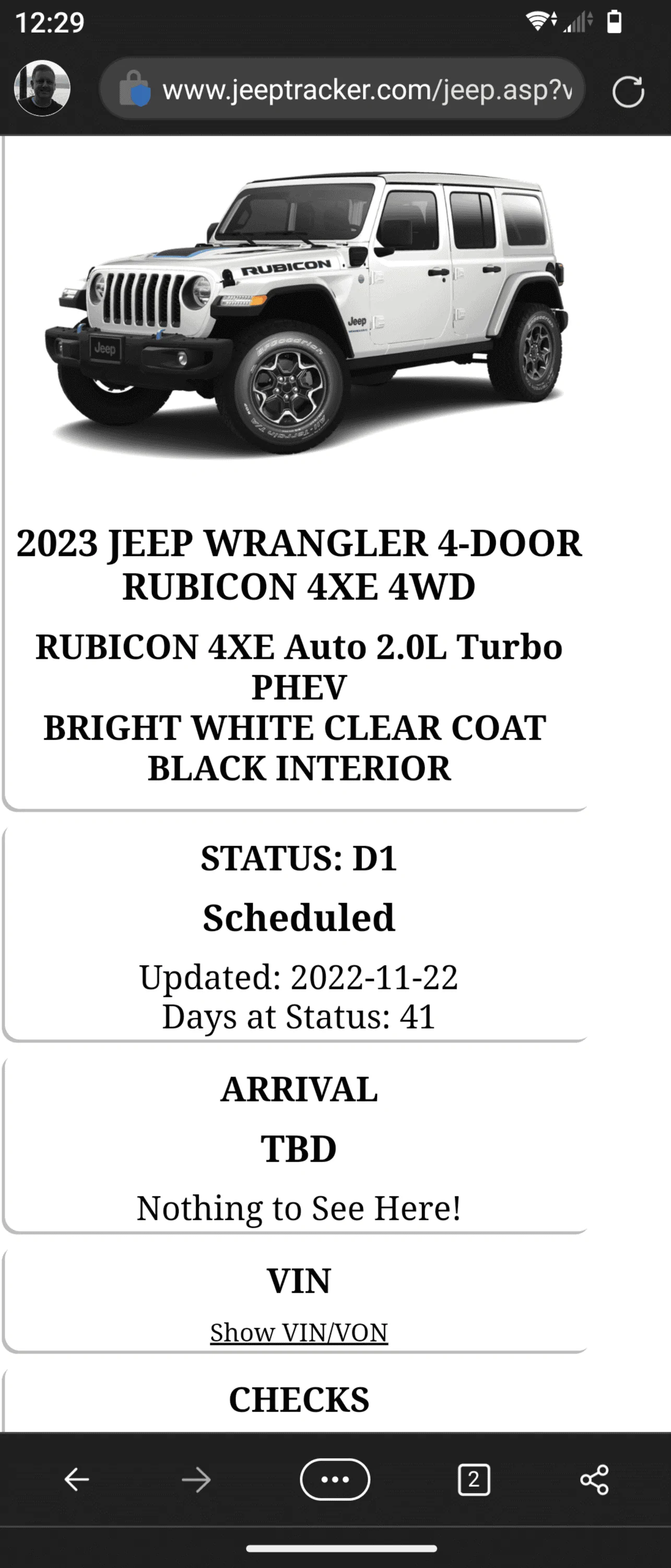 Jeep Wrangler JL 2023 Orders - Check in here Screenshot_20230102-122919