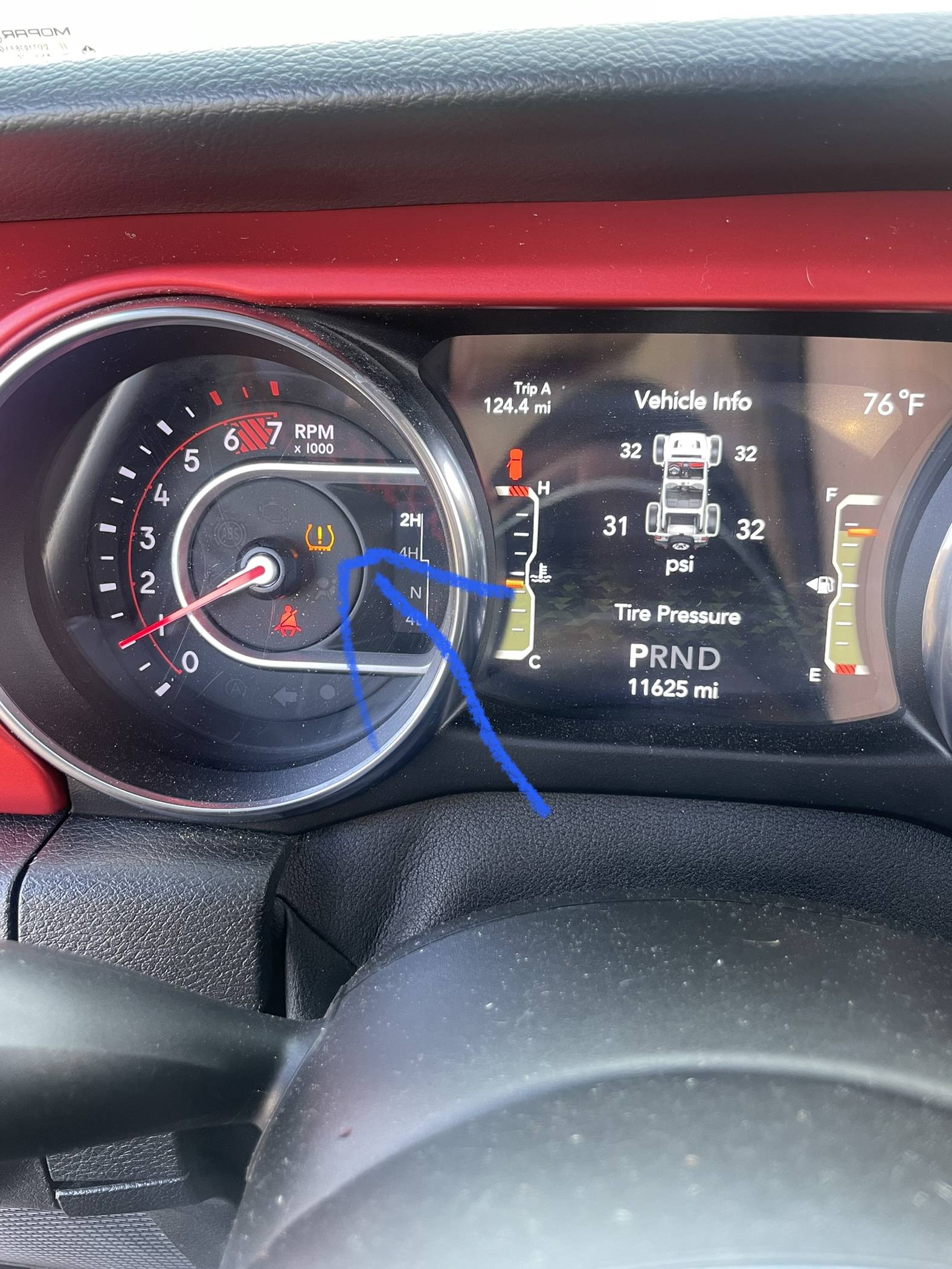 Jeep Wrangler JL Warning light on dash? B5033285-0539-4E7F-9AF7-9B438C2A0BF2