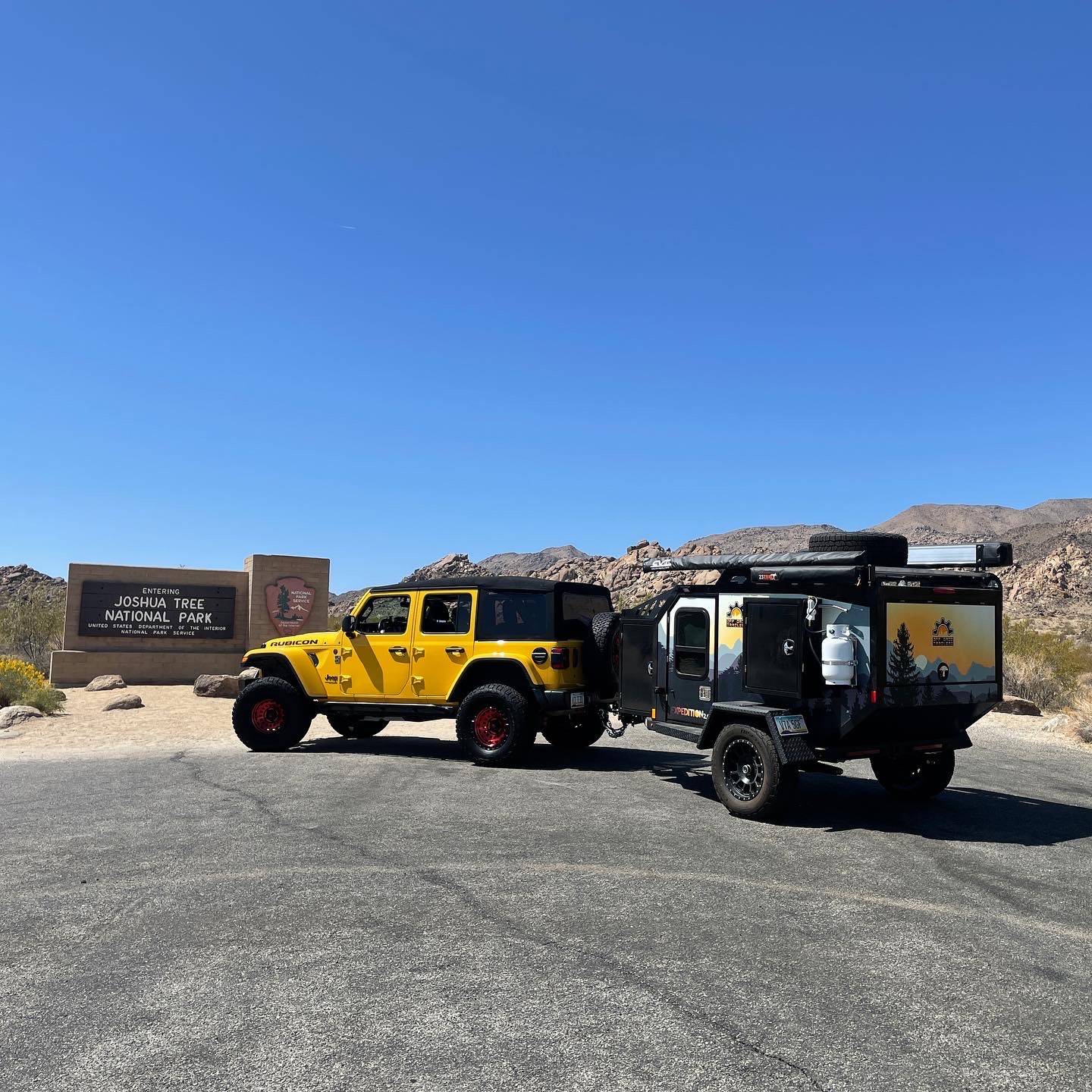 Jeep Wrangler JL JLU pulling a travel trailer? No problem! D94CA154-0101-42ED-B0BF-578FF4245EBB