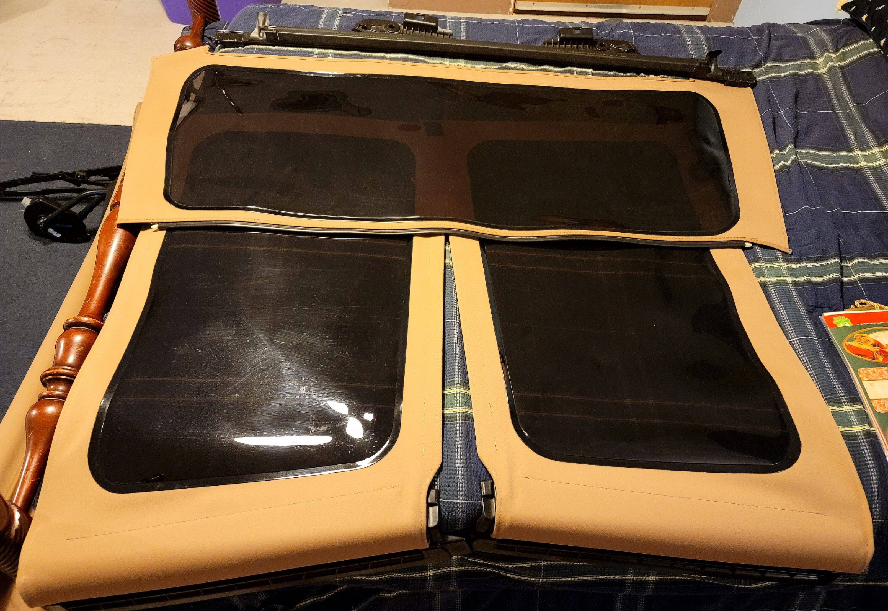 Jeep Wrangler JL Premium Tan Sunrider Soft Top 20230107_155007