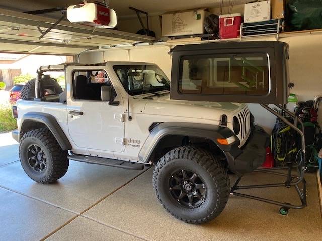 Jeep Wrangler JL First mod to a jeep Image 1-8-23 at 9.15 PM