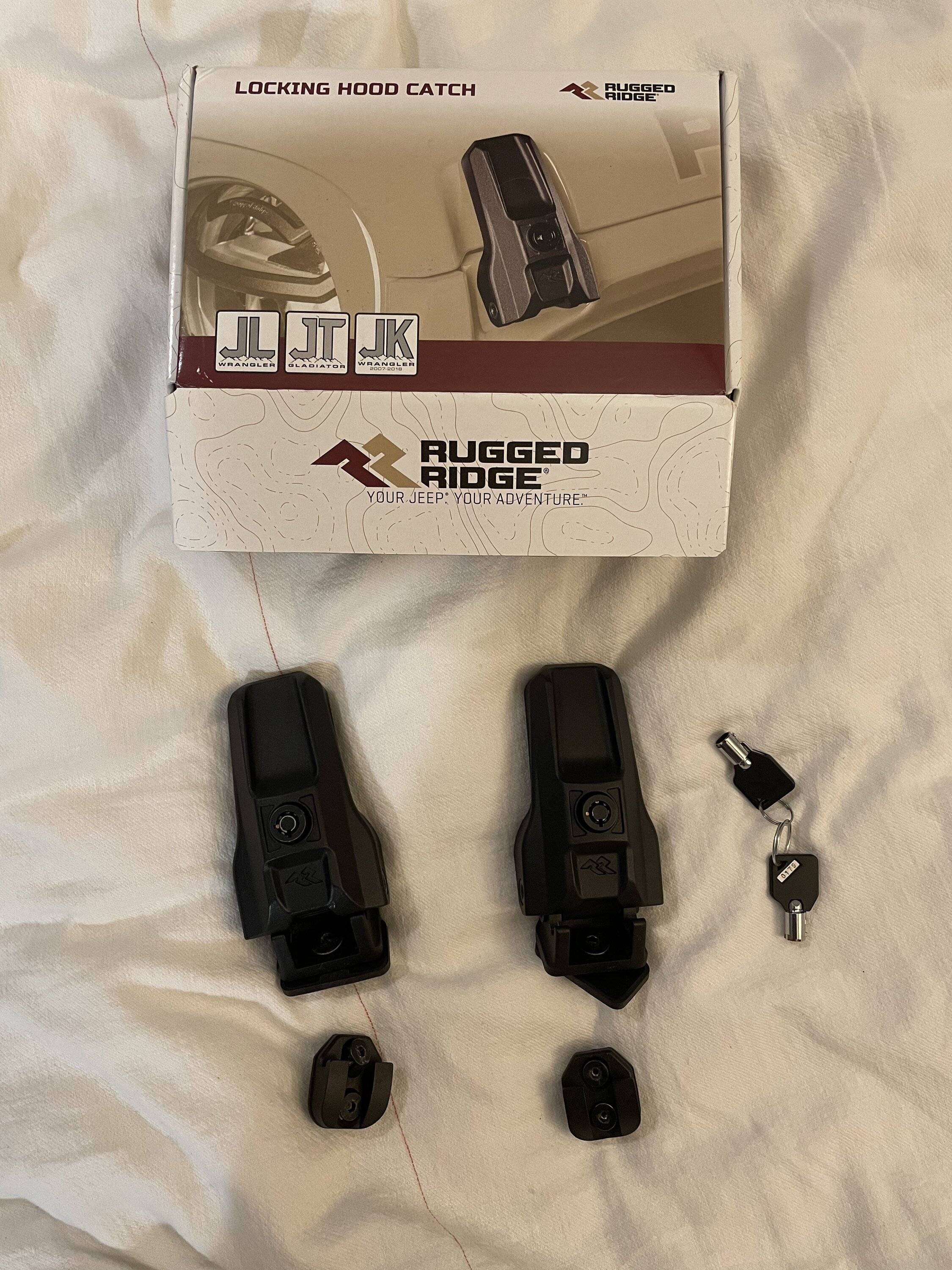 Jeep Wrangler JL Rugged Ridge Locking Hood Catch A42325E3-3A5B-4AC7-A03B-09F656B407F6