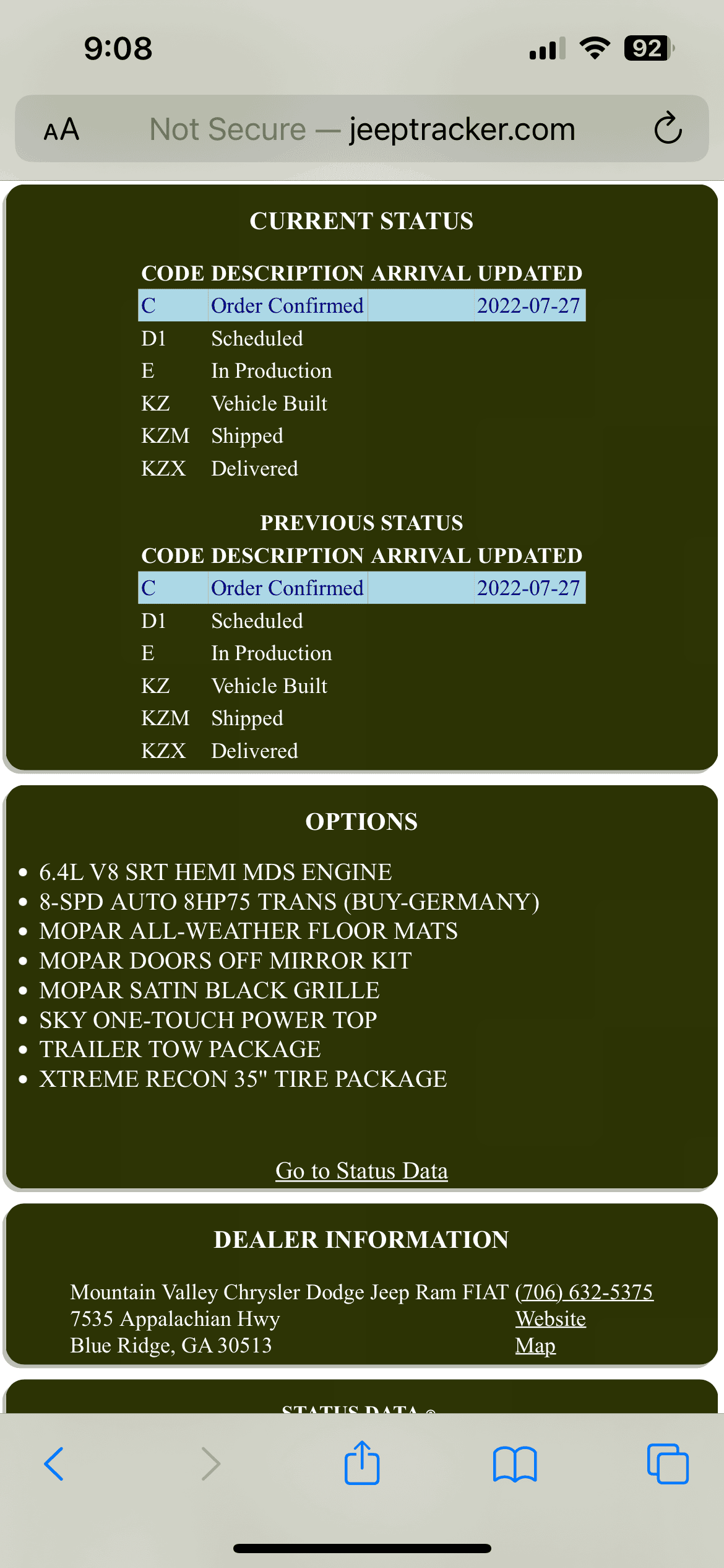 Jeep Wrangler JL 2023 Orders - Check in here BC01094F-2AAC-450C-9C10-CD2EEB4653D2