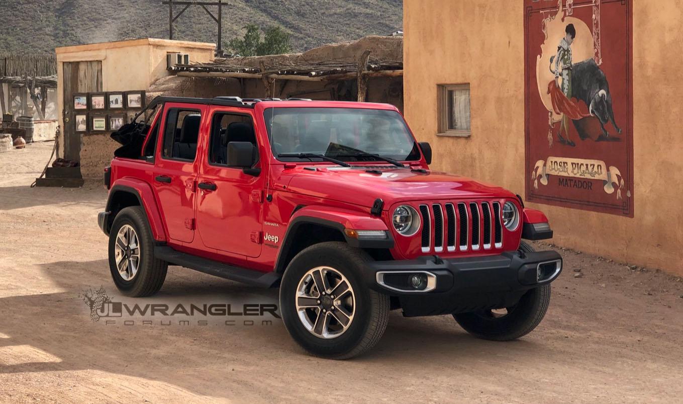 Jeep Wrangler JL FIRECRACKER RED Wrangler JL Club red-sahara-jl-wrangler1