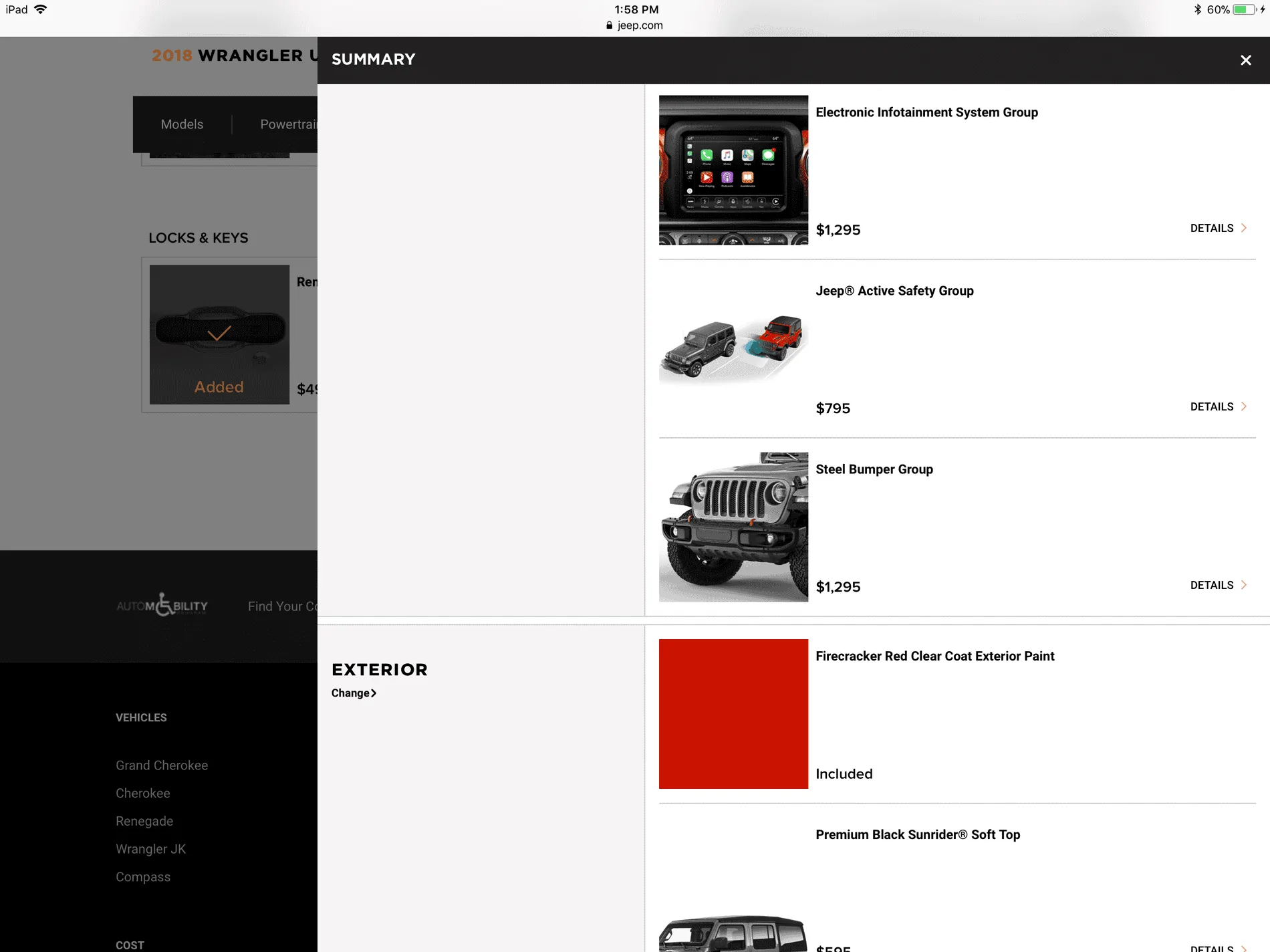 Jeep Wrangler JL JL Wrangler Build and Price Configurator now available on Jeep.com! F38D1D47-3E83-4064-BF16-CA025119084E