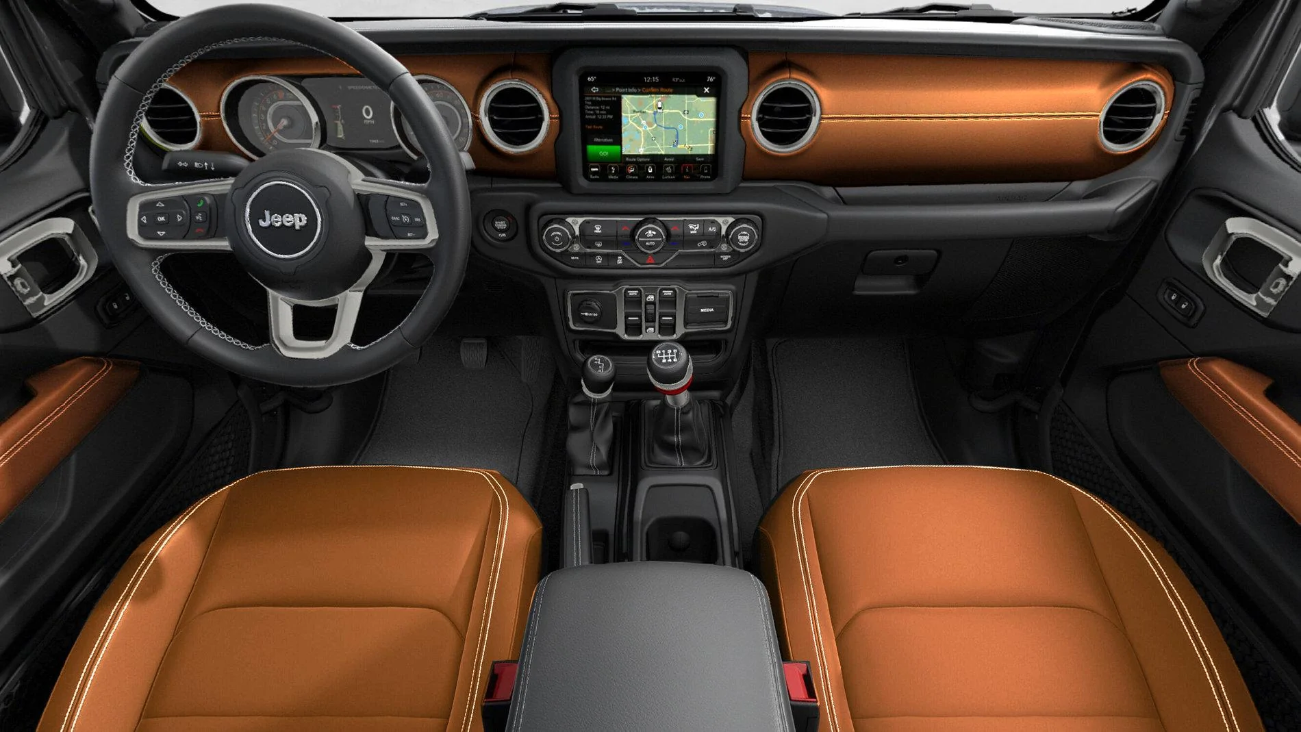 Jeep Wrangler JL JL Wood Dash Insert (Visual Attached) Dash-saddlebrown