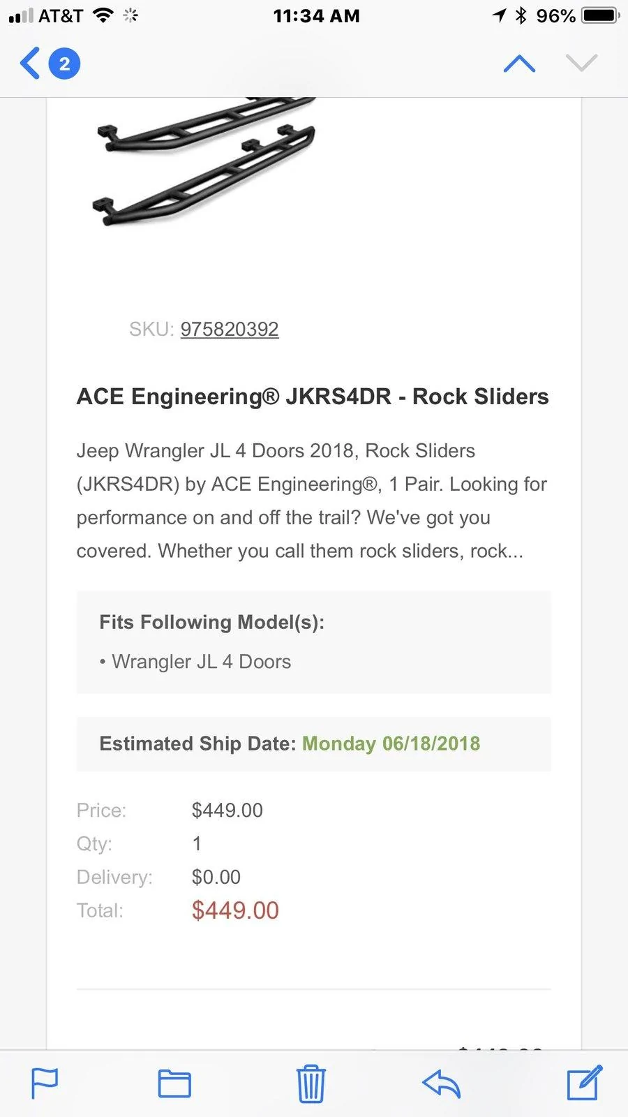 Jeep Wrangler JL Avoid CariD:  RESOLVED 96052D02-834F-423A-AEAA-2ED5CB9E1051