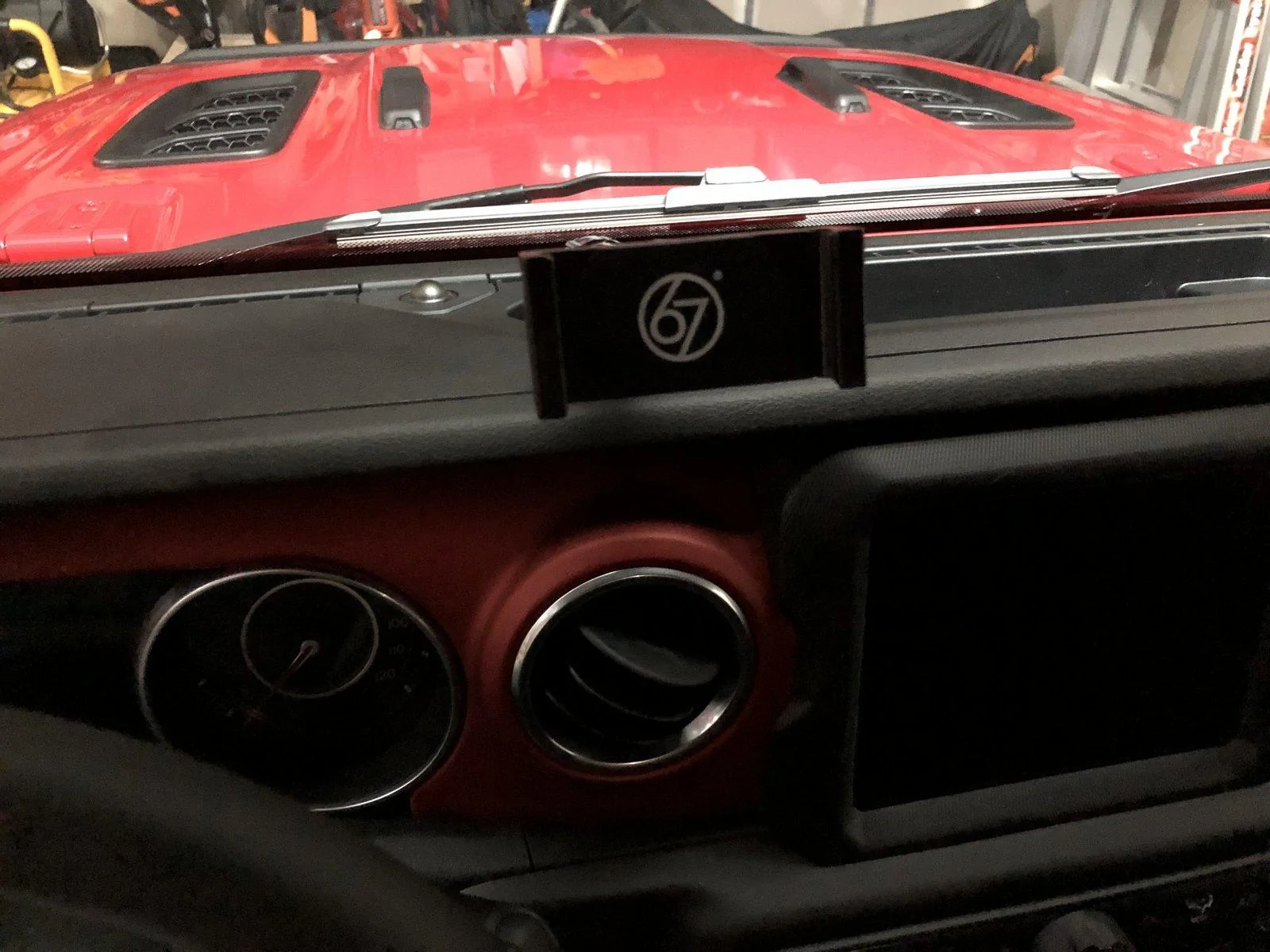 Jeep Wrangler JL Phone Stowage? Phone mount 6
