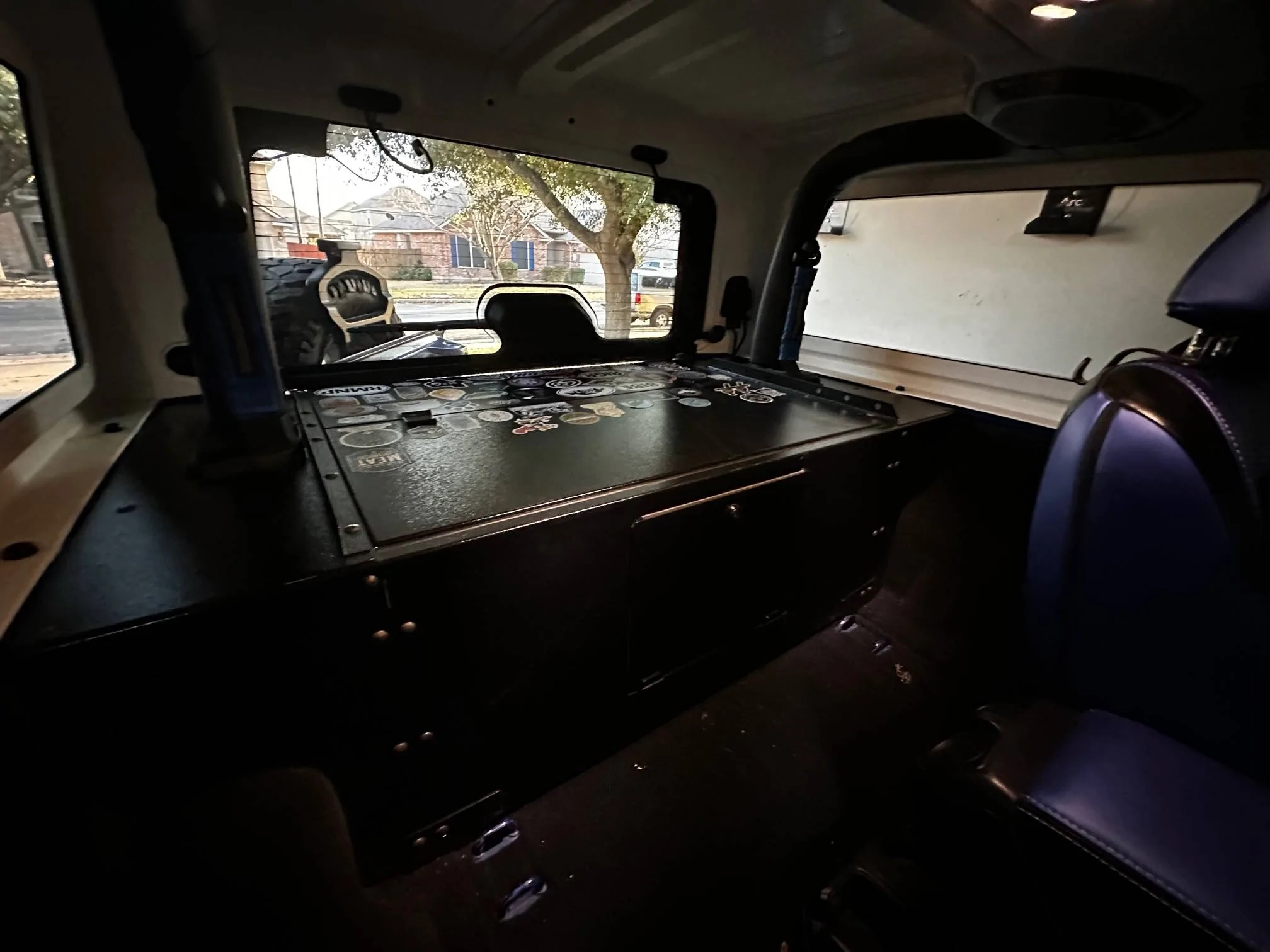 Jeep Wrangler JL Diabolical 2 Door security enclosure $400 IMG_3406