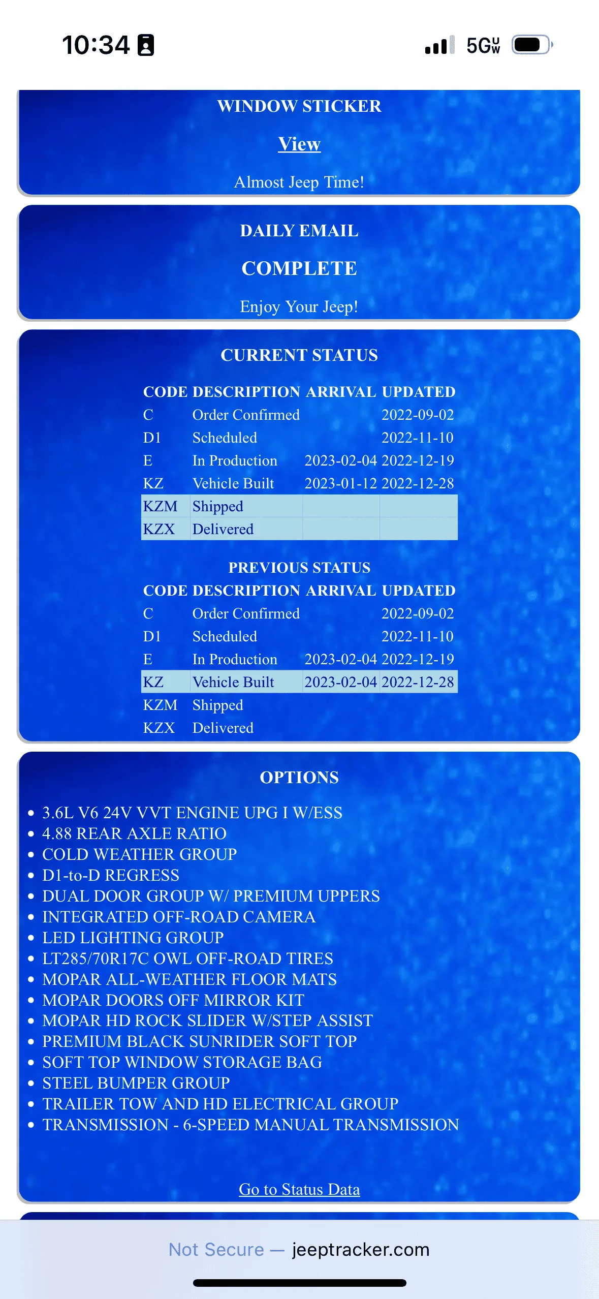 Jeep Wrangler JL 2023 Orders - Check in here 181A42C9-90EC-4FC3-8A1F-A788ED8C618B