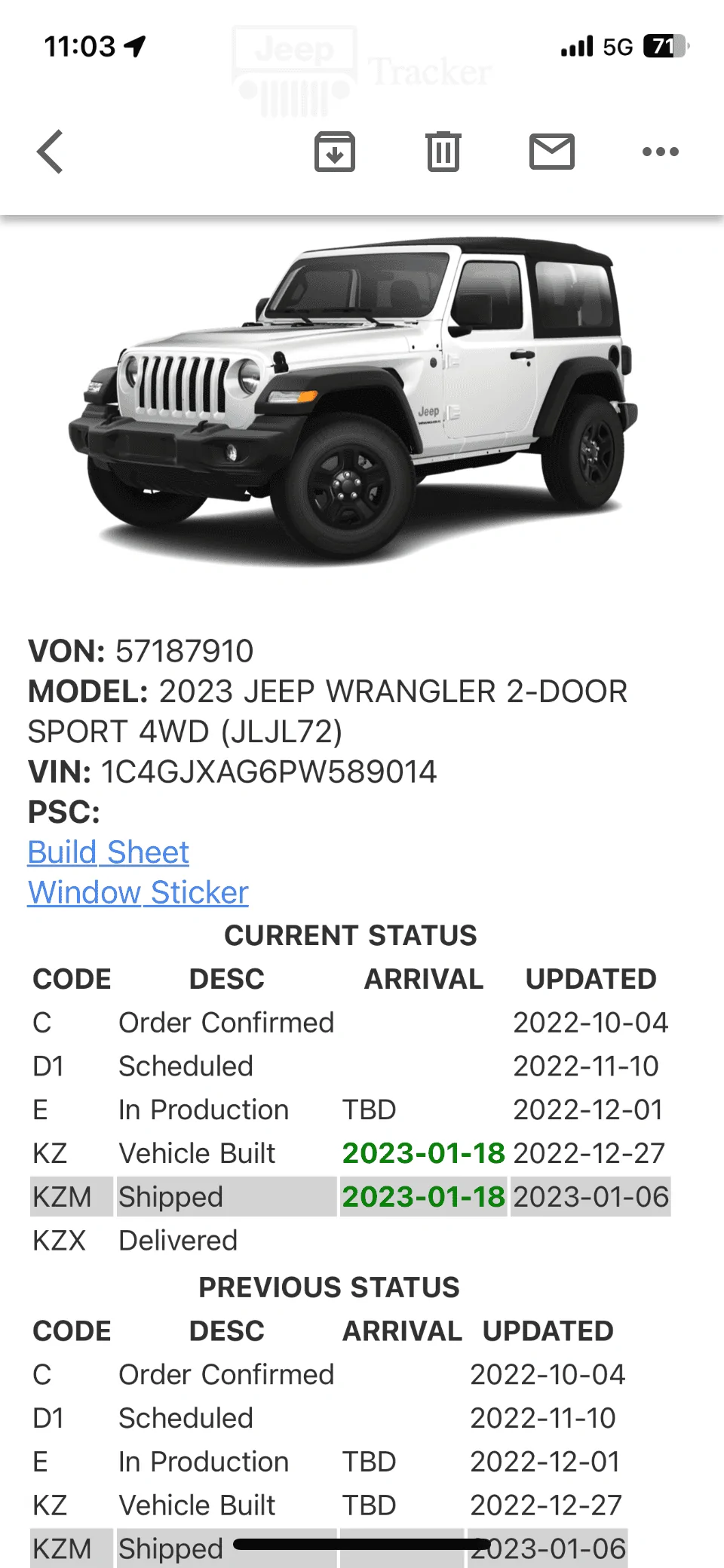 Jeep Wrangler JL 2023 Orders - Check in here 45DE037C-0CAD-4B02-A482-D72BB9E1FCFA