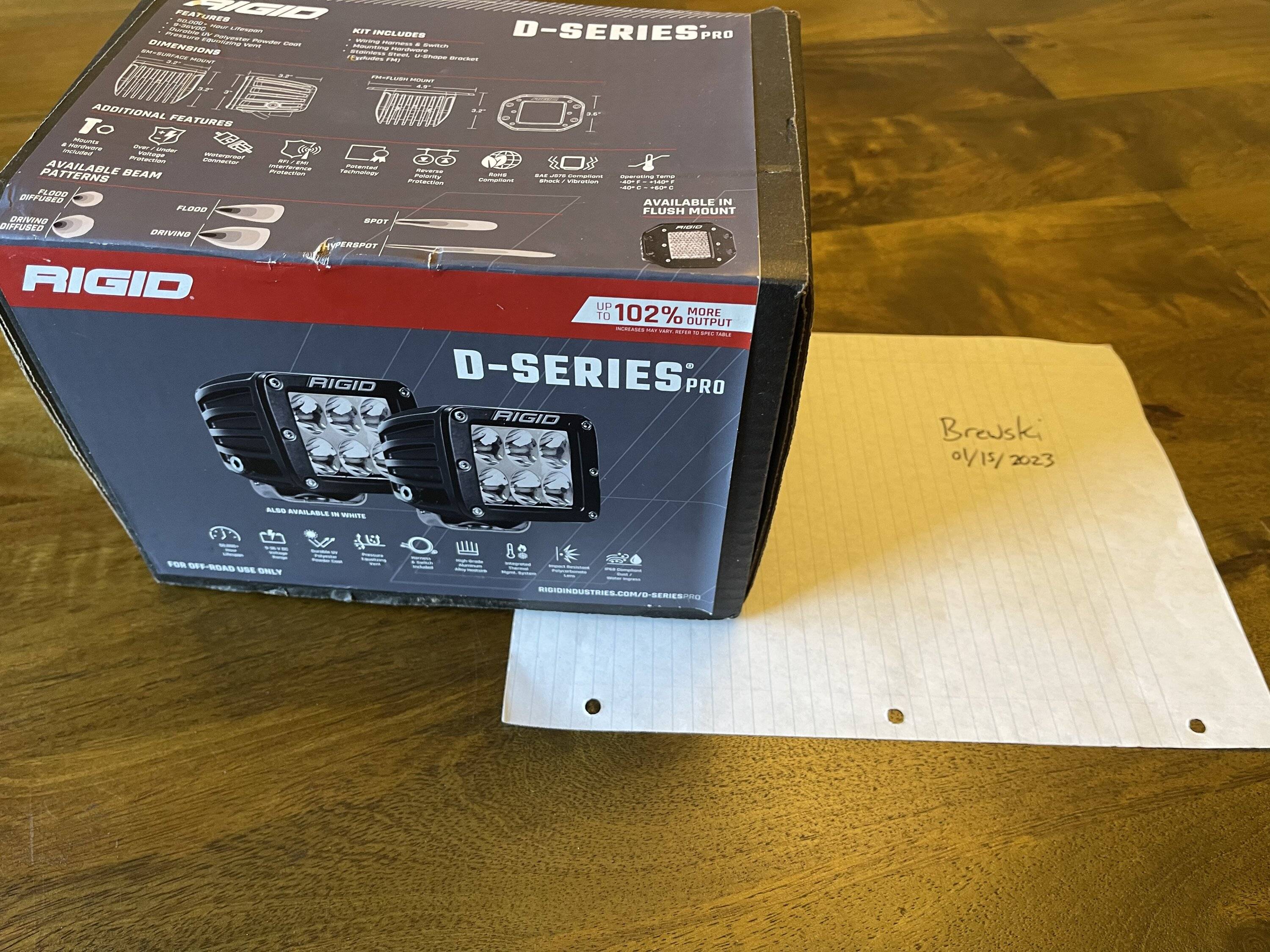 Jeep Wrangler JL Rigid Dually Pro, flush mount set AA142D6B-9BAF-4BB6-95FA-44AF73441DBD