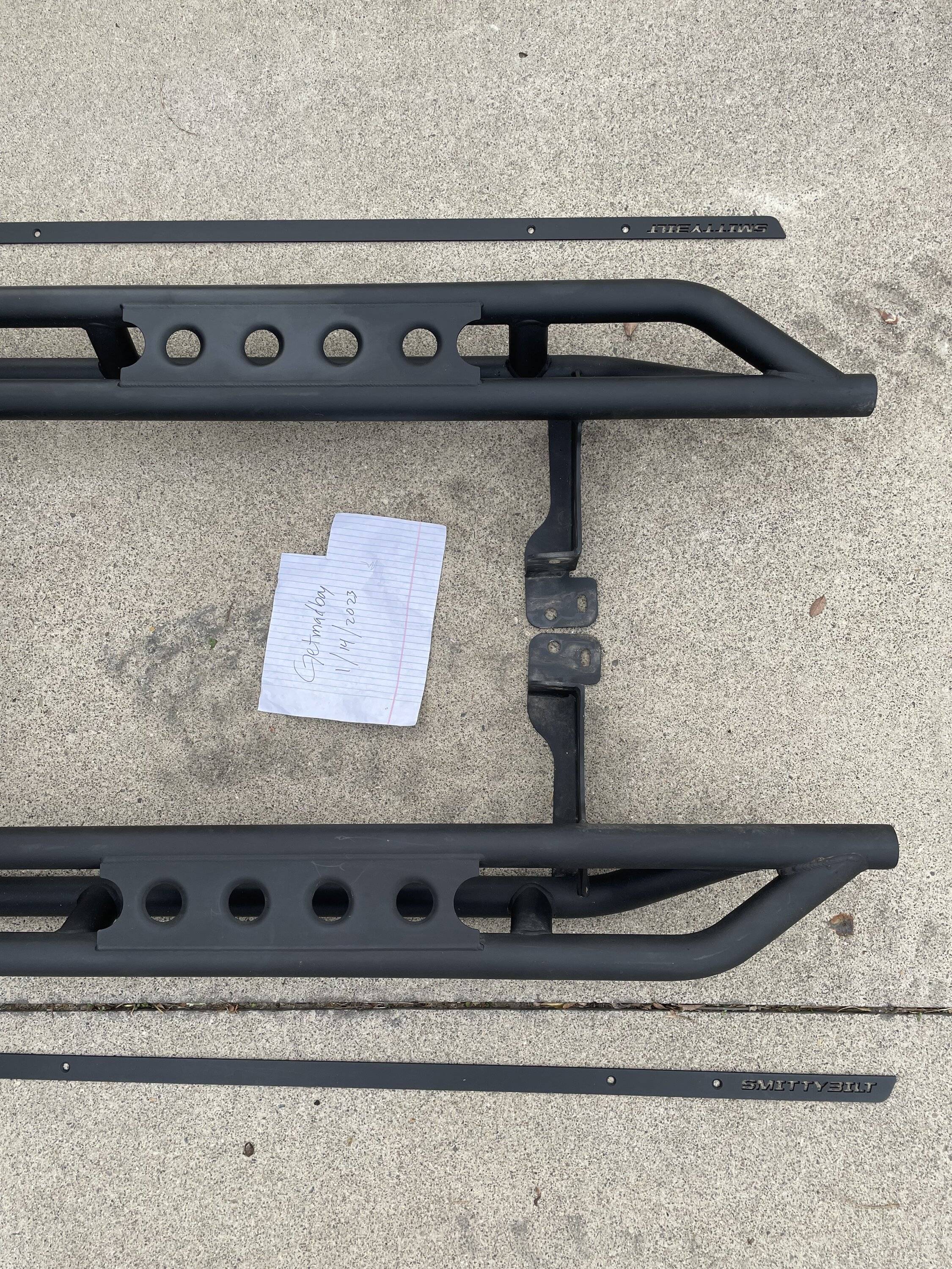 Jeep Wrangler JL Smittybilt SRC Side Armor and side steps CB8110BF-751E-4B1C-B62A-9C2C0C265A7B