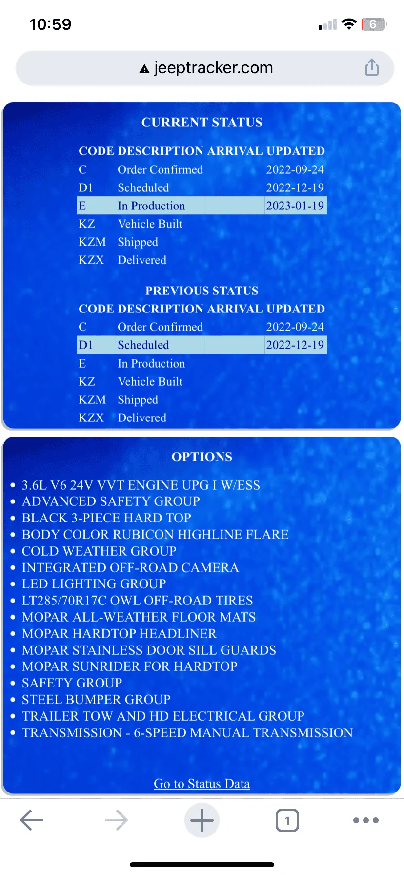 Jeep Wrangler JL 2023 Orders - Check in here B3070D5F-EFF2-456E-9979-C1EA52AA2B8C