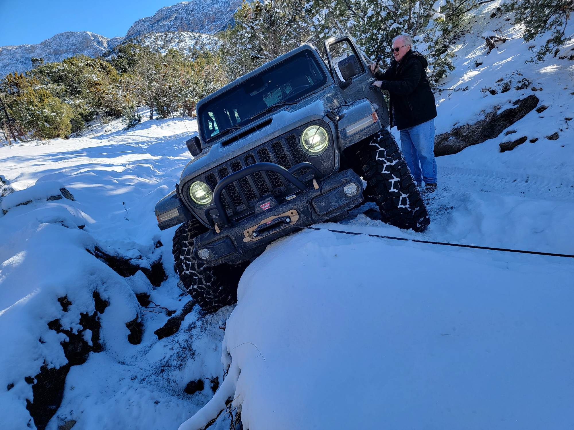 Jeep Wrangler JL 392 Winch Size 392 Elbow Canyon