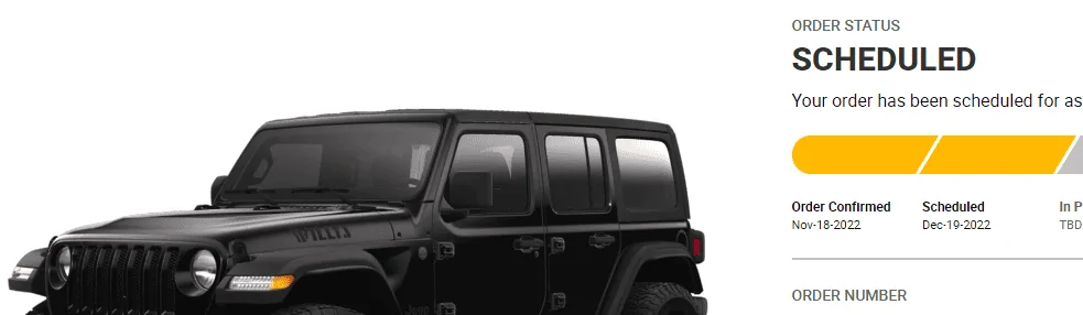 Jeep Wrangler JL Ordered a Willys Sport Xrecon 1674492522783