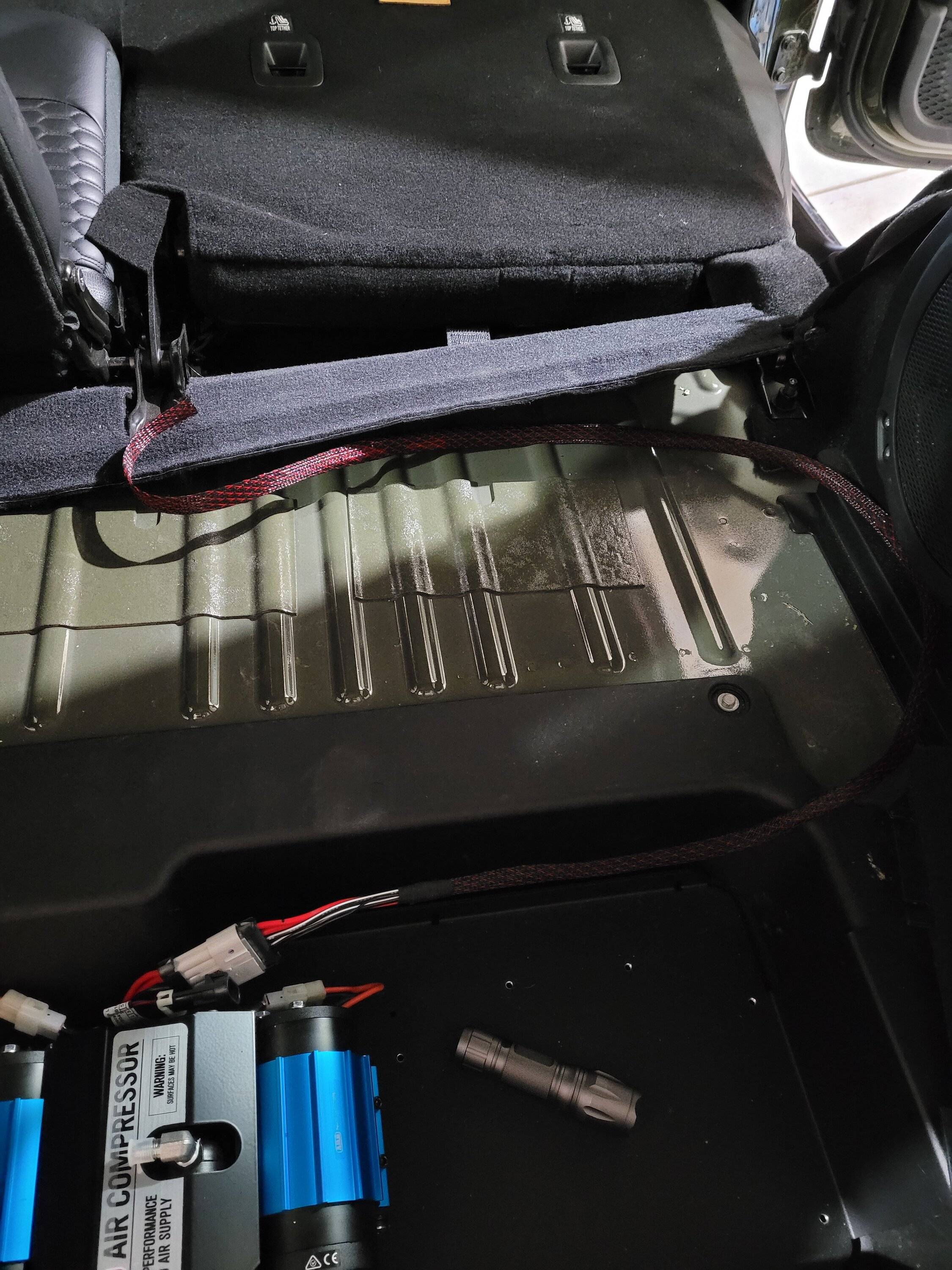 Jeep Wrangler JL ARB twin compressor install with AAL mount 20230118_122521