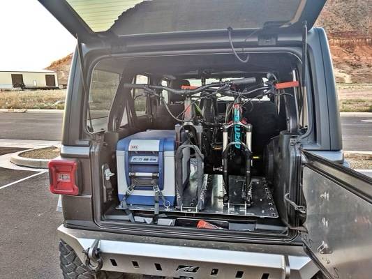 Jeep Wrangler JL Anyone modify their jeep to store their bikes inside? ADCAA4C7-08E8-4D15-A06A-C470604766A3