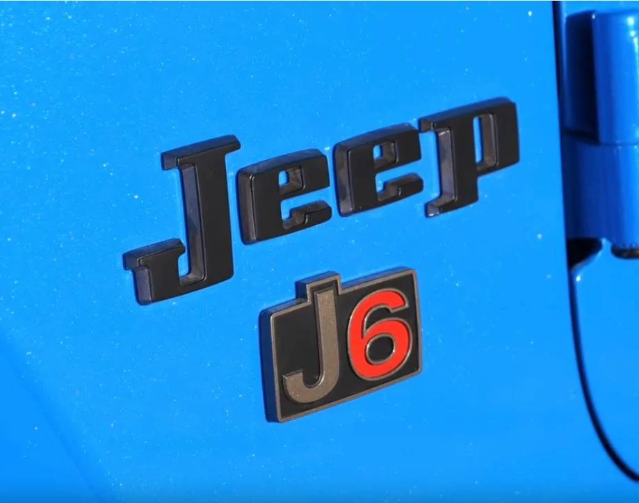 Jeep Wrangler JL Keep the J6 Hope Alive J6emblem
