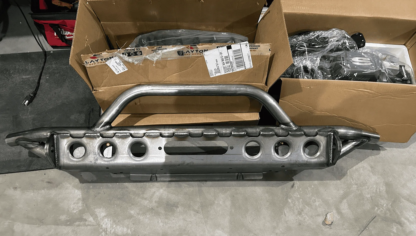 Jeep Wrangler JL New bumper 1674827440716
