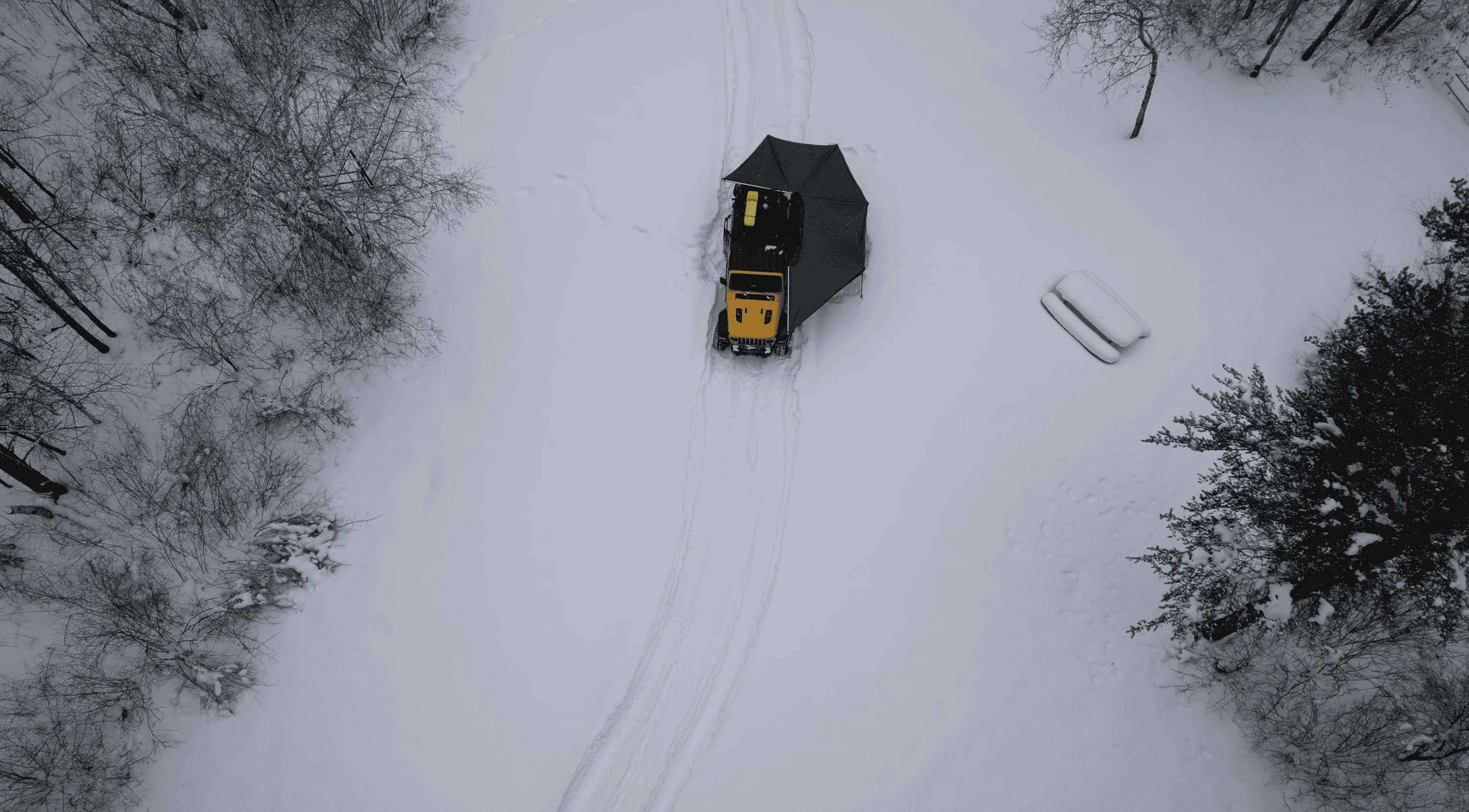 Jeep Wrangler JL Jeeps in Snow 1674834344519