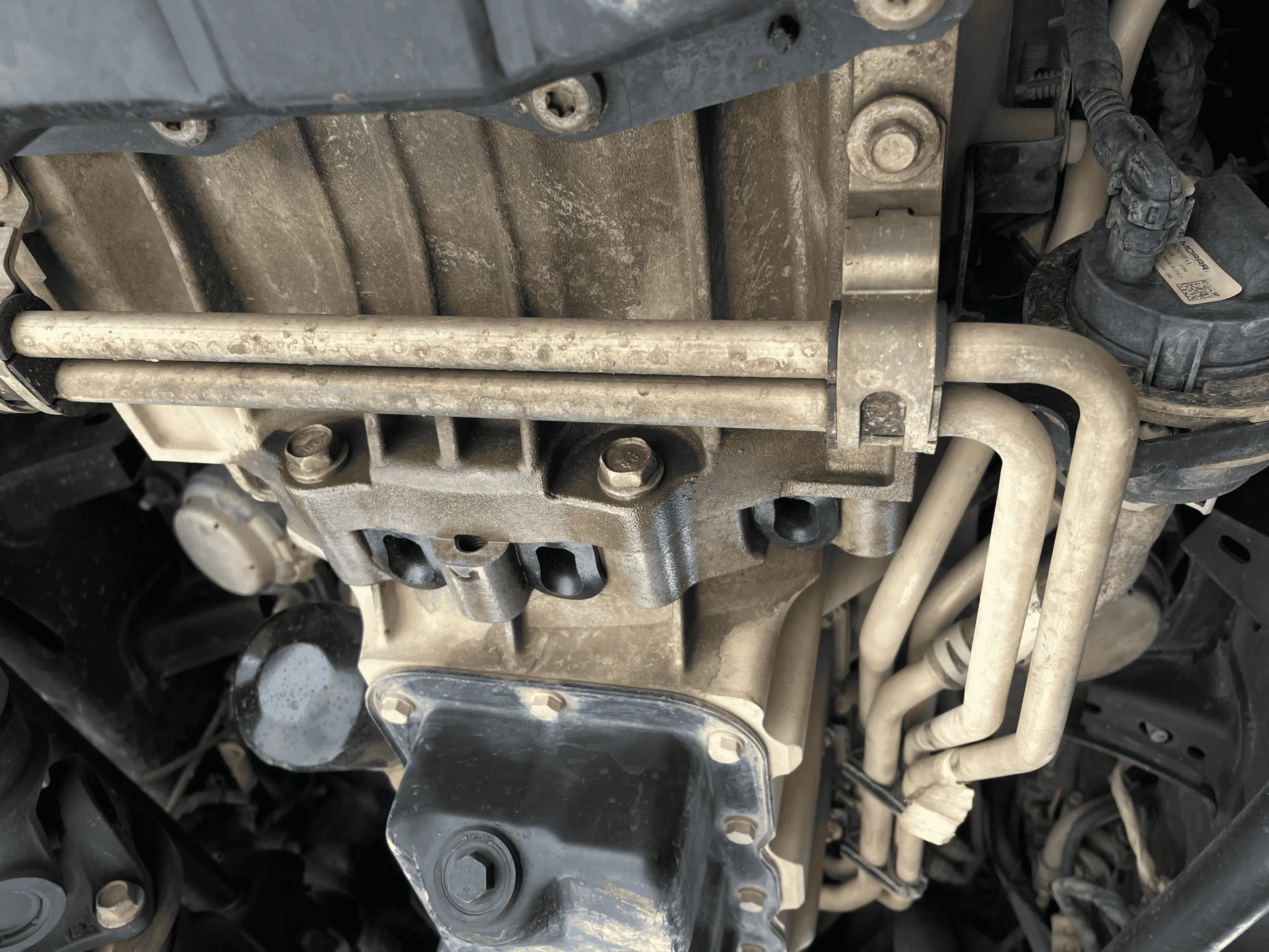 Jeep Wrangler JL Oil leak on 2021 2.0T, w/27k miles IMG_3302