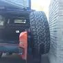 Jeep Wrangler JL Spare tire relocated and tail gate reinforcement 1674931965182