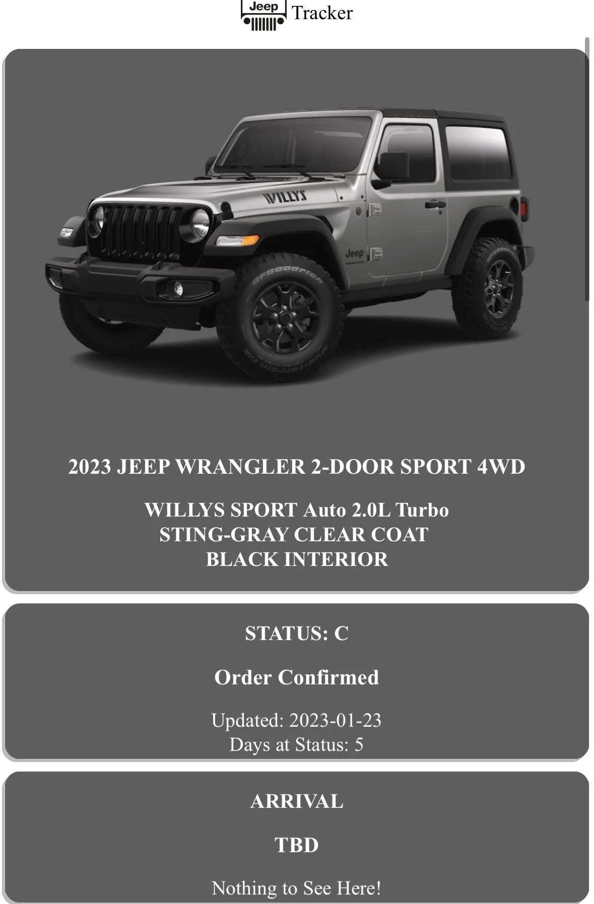 Jeep Wrangler JL 2023 Orders - Check in here 3A6B25F8-9C86-4DD8-896B-6B6B08D48B9C