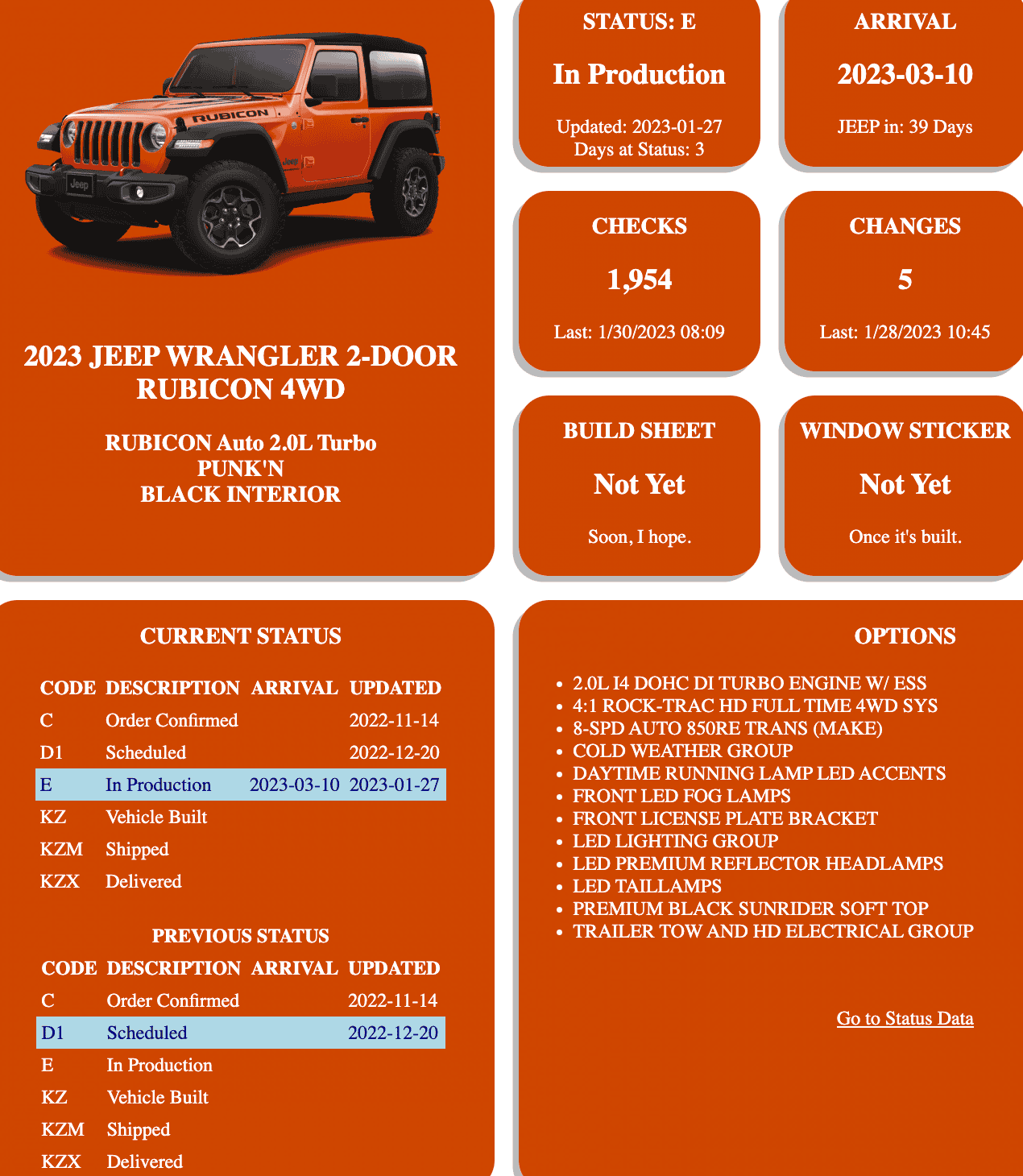 Jeep Wrangler JL 2023 Orders - Check in here Screen Shot 2023-01-30 at 8.10.00 AM