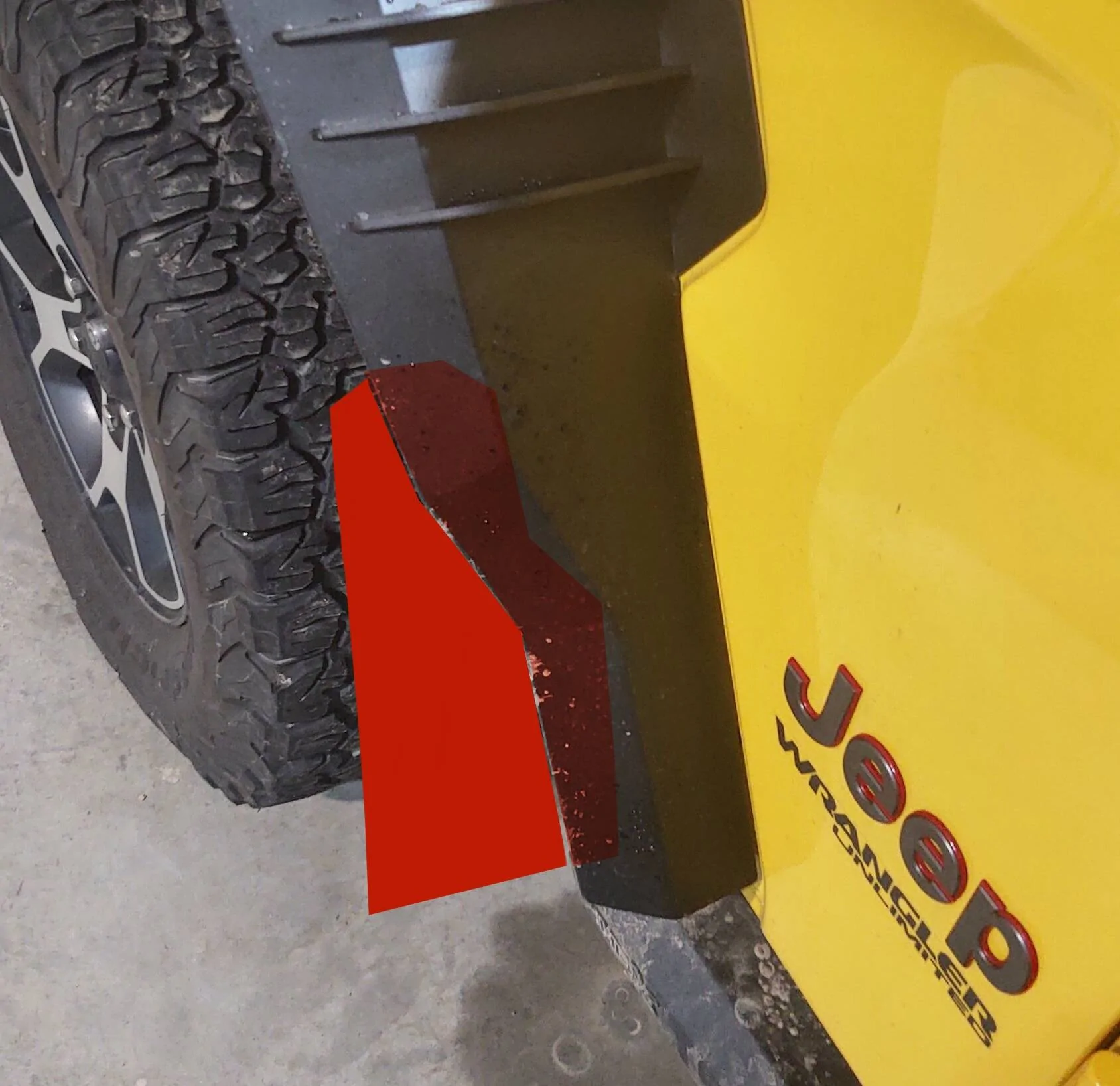 Jeep Wrangler JL Looking for Mud Flap Recommendation Image1