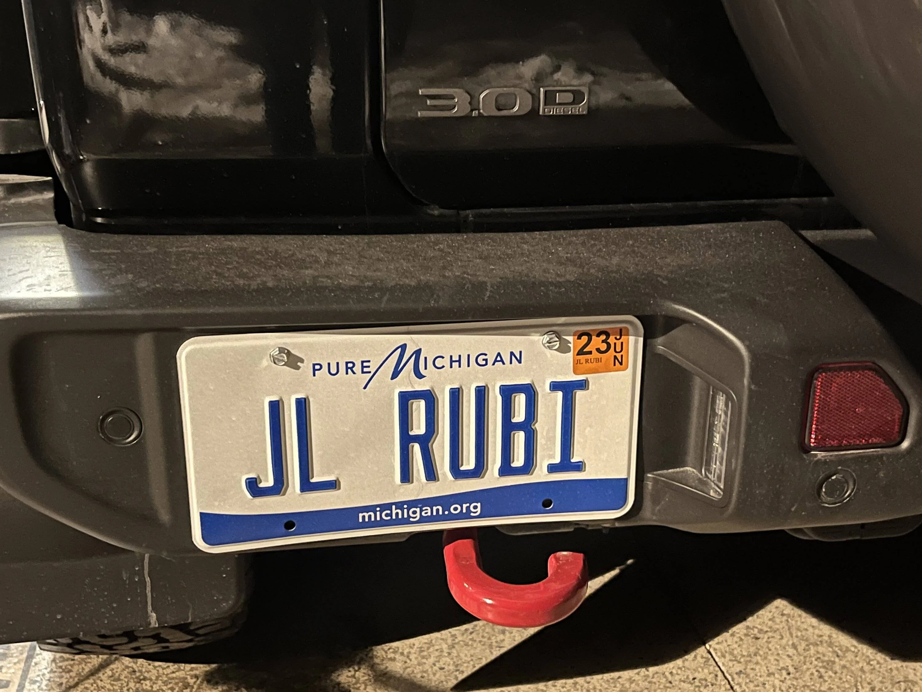 Jeep Wrangler JL Lets see those personalized plates!!! tempImageQO2Pdj