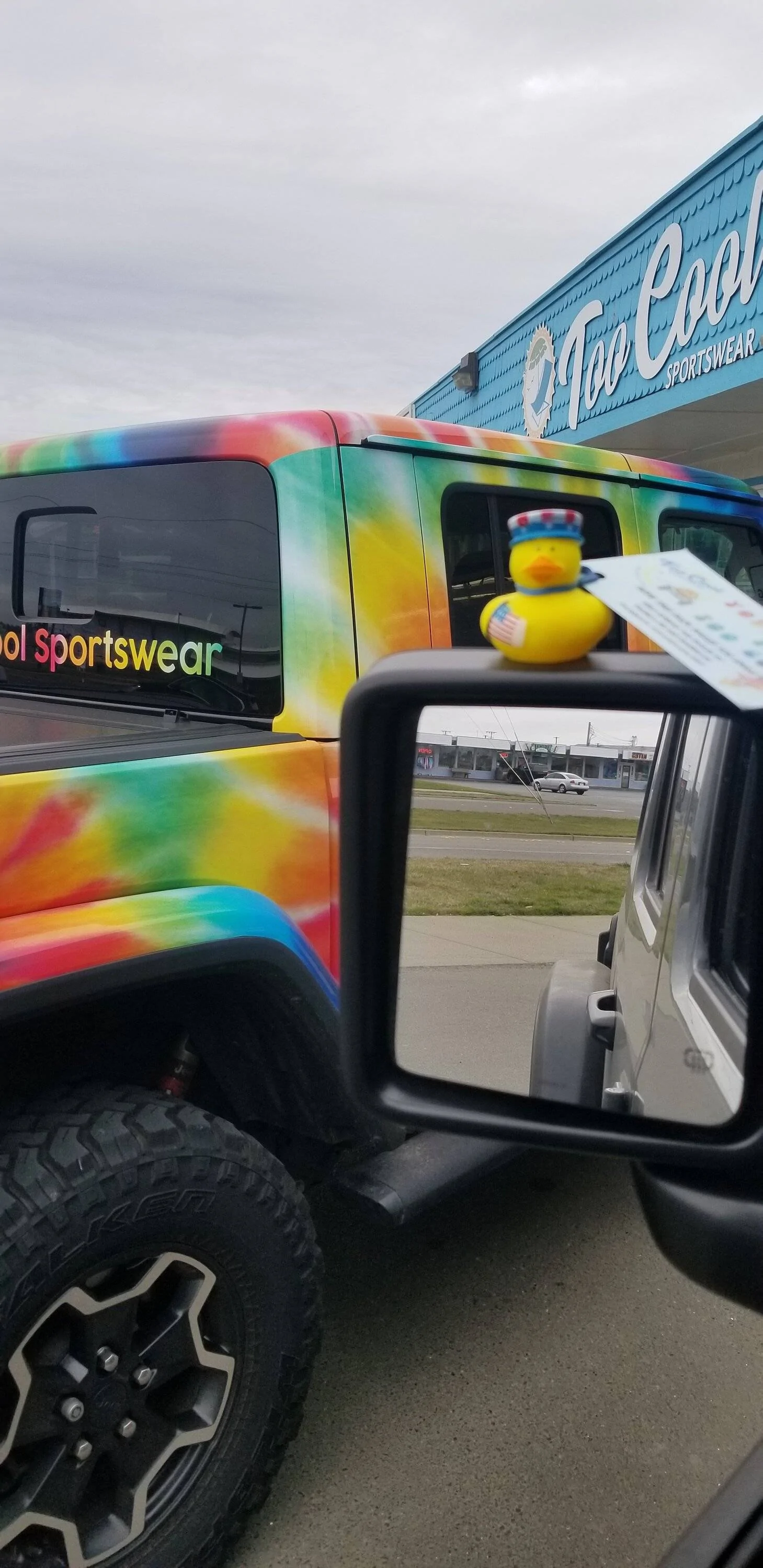 Jeep Wrangler JL Let's see your ducks! 20221121_144549