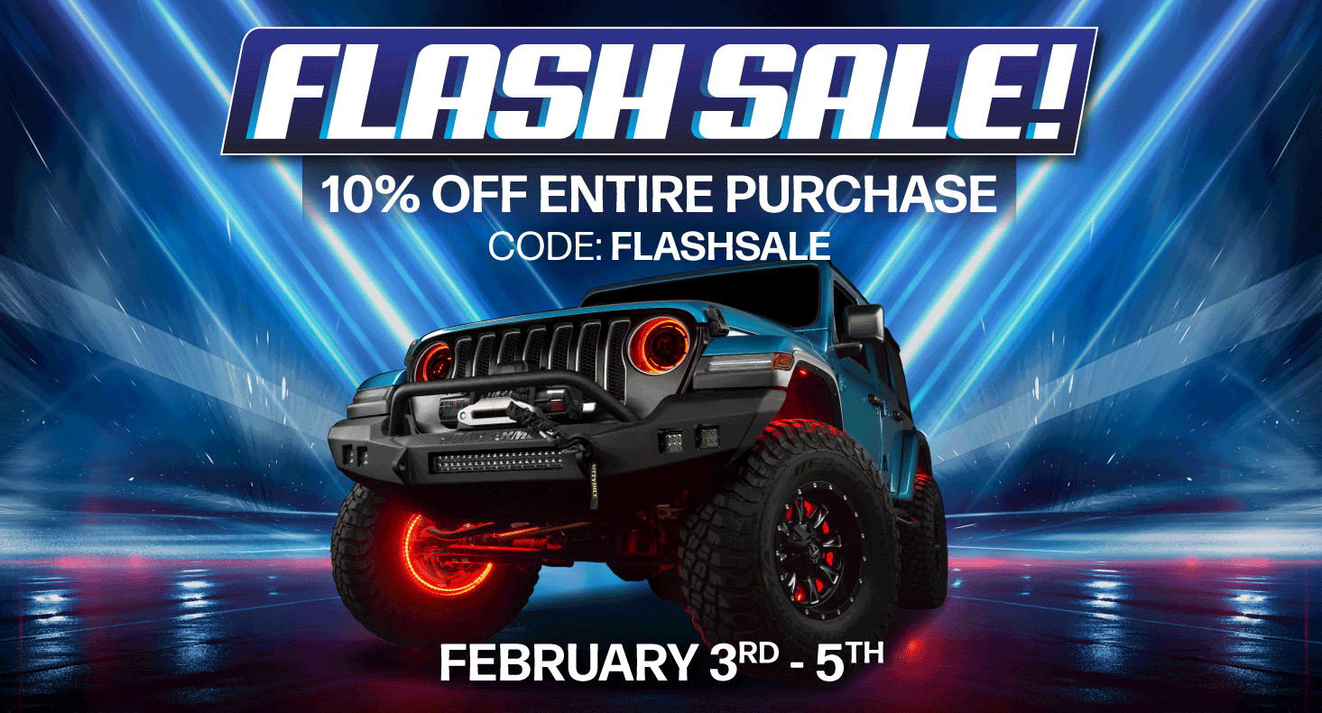 Jeep Wrangler JL FLASH SALE! This Weekend Only feb23-flashsale-email (2)