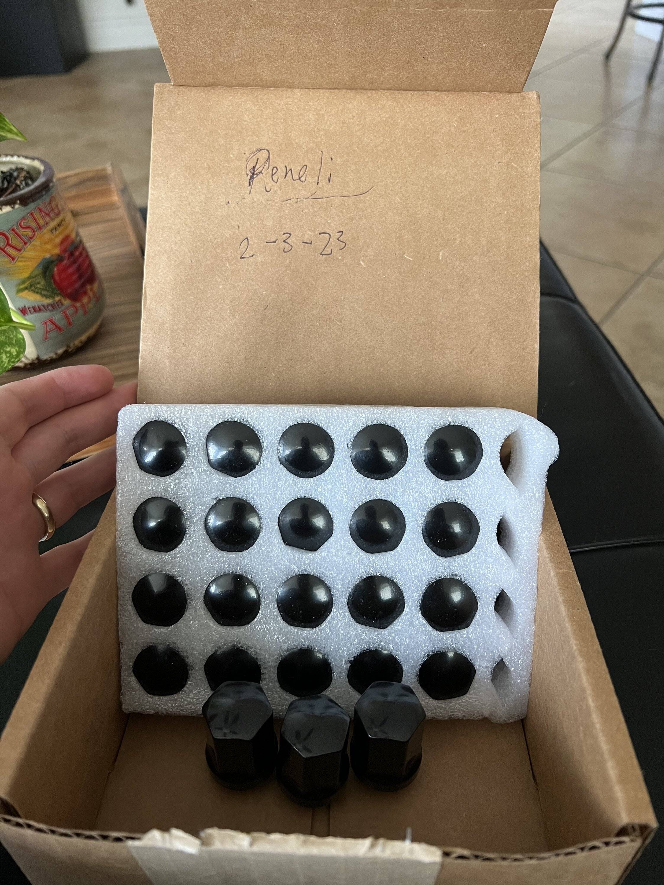 Jeep Wrangler JL Black OEM Style Lug Nuts $40 21CBC4AF-324F-4A0D-8140-5439E83341E4