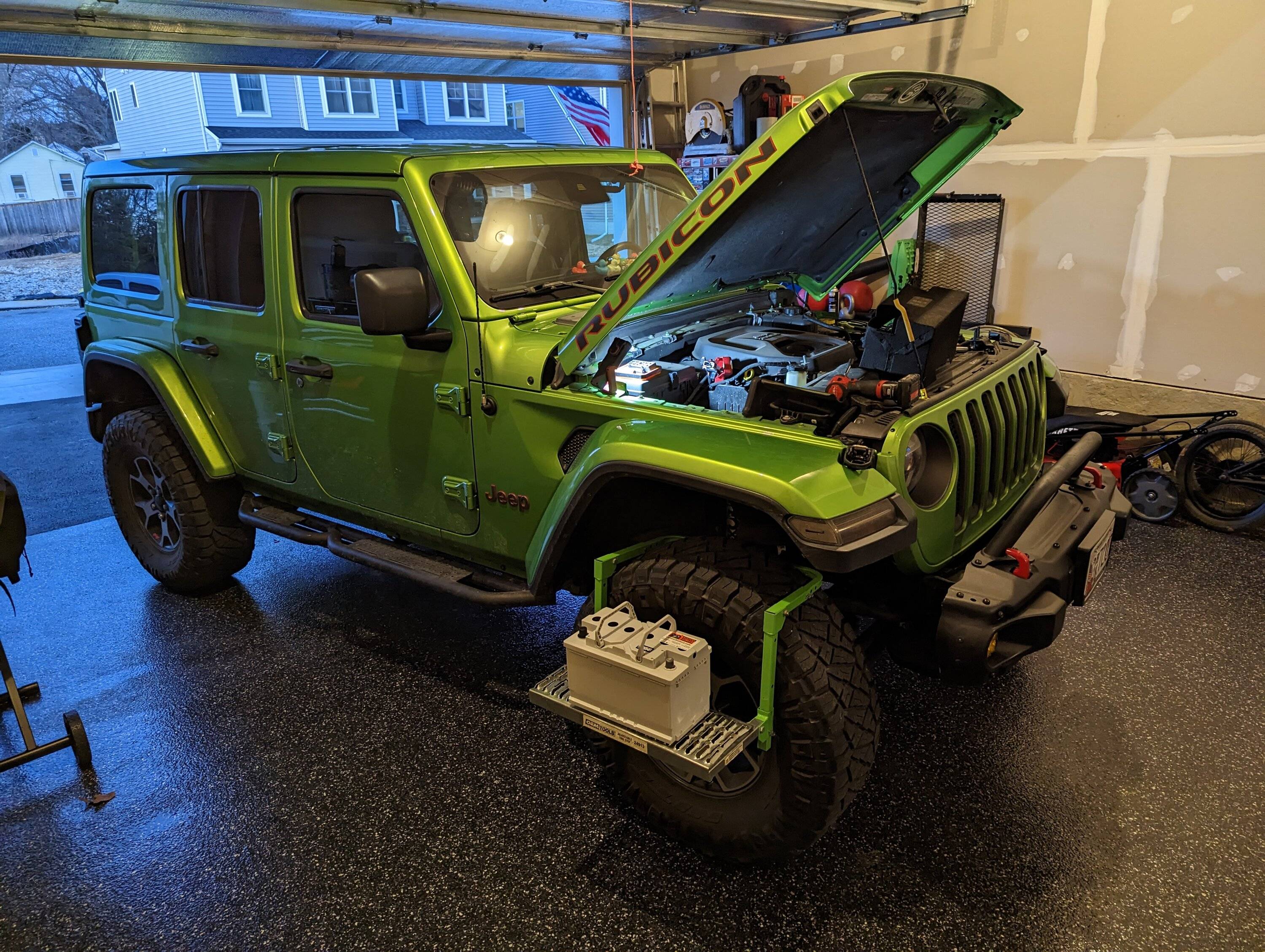 Jeep Wrangler JL 2.0t not charging battery PXL_20230203_224010533