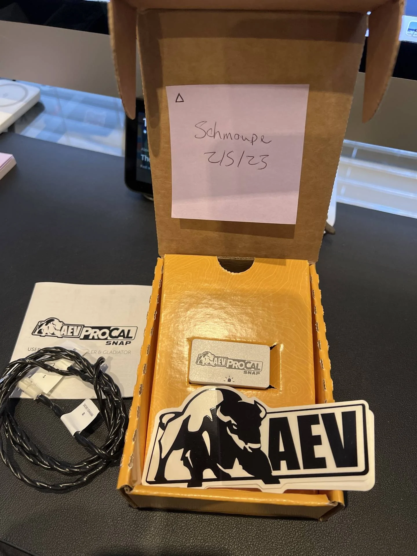 Jeep Wrangler JL PROCAL Snap - AEV Speedometer Calibration tool - $125 shipped Imag