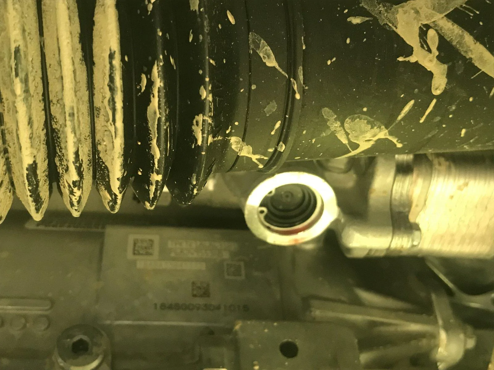 Jeep Wrangler JL Leaking red fluid 0F911DB4-163E-45EB-9362-EDB1C014A03B