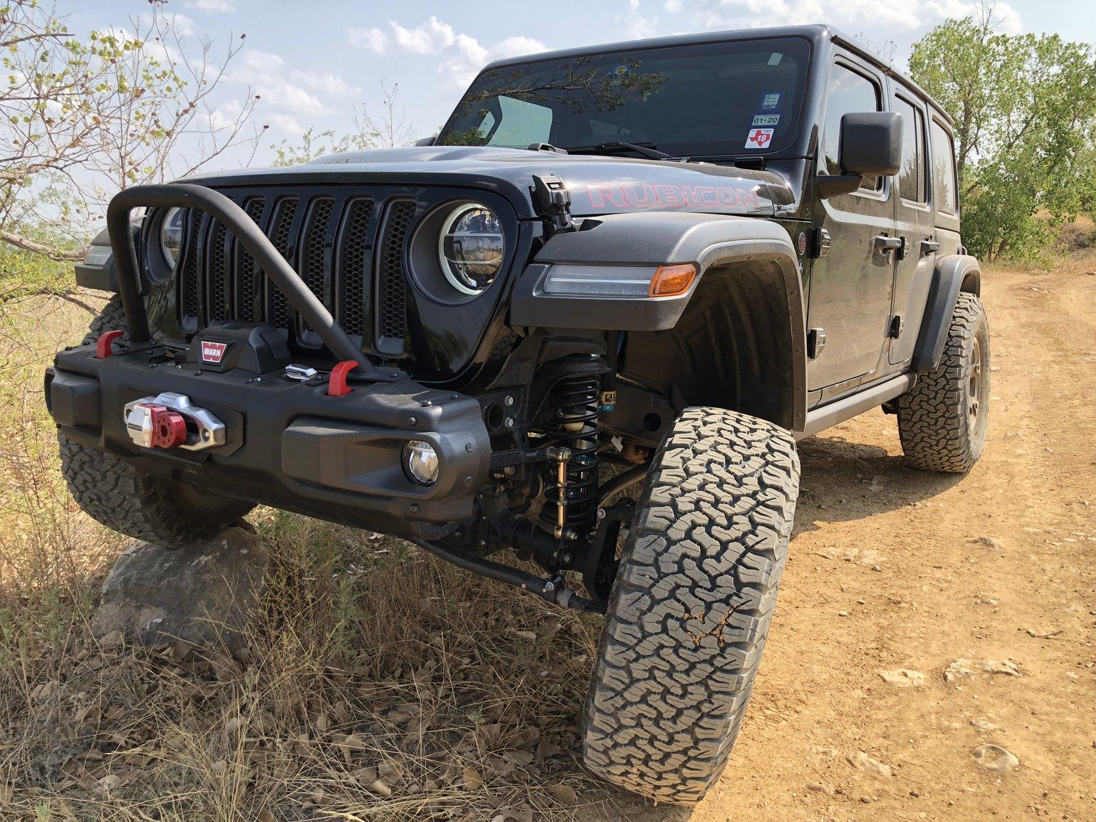 Jeep Wrangler JL ‘18 Black JLUR - NEW  39” BFG KM3 & Rotiform SIX 17x9, RK X-Factor 3.5” w/ Kings, Road Armor Flares 4D0DB049-B48E-4222-80A7-FAF0F2076134