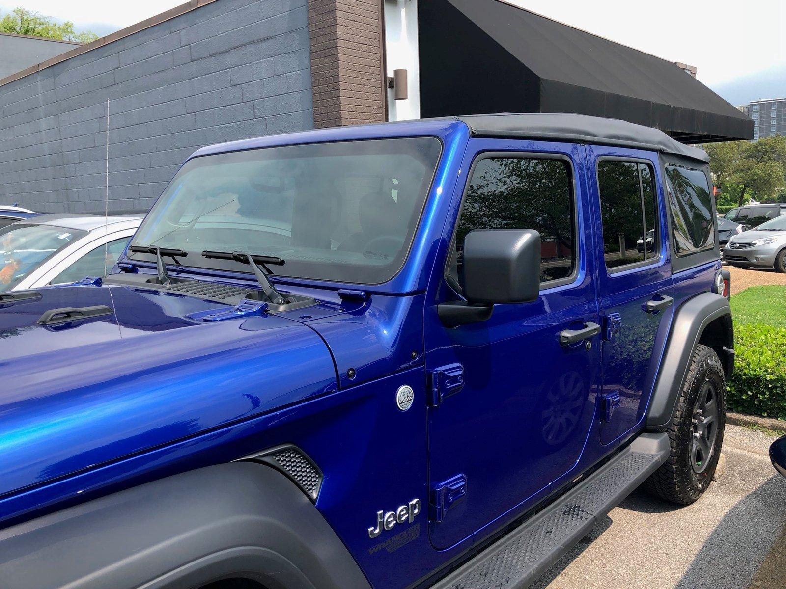Jeep Wrangler JL Quick Mods...go! tint