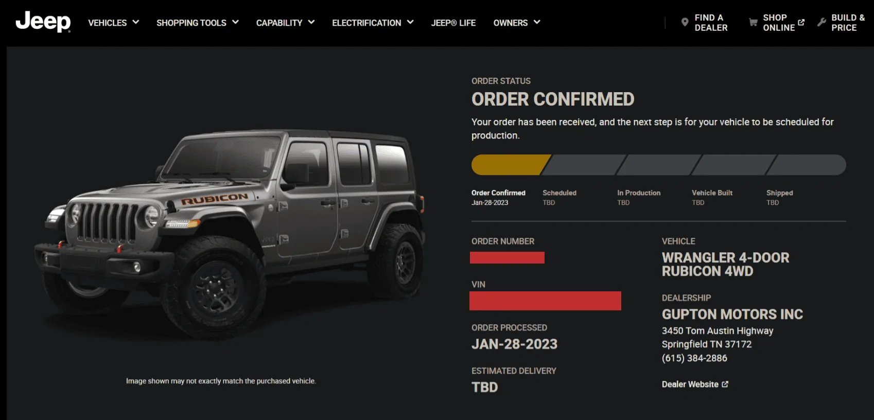 Jeep Wrangler JL 2023 Orders - Check in here Untitled