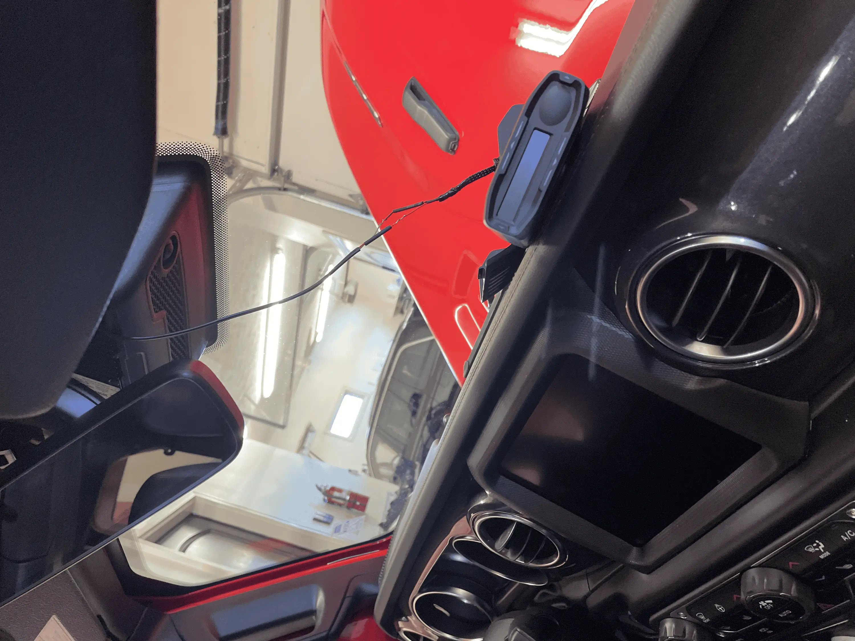 Jeep Wrangler JL 392 radar detector hard wire installation tempImageCWRaBL