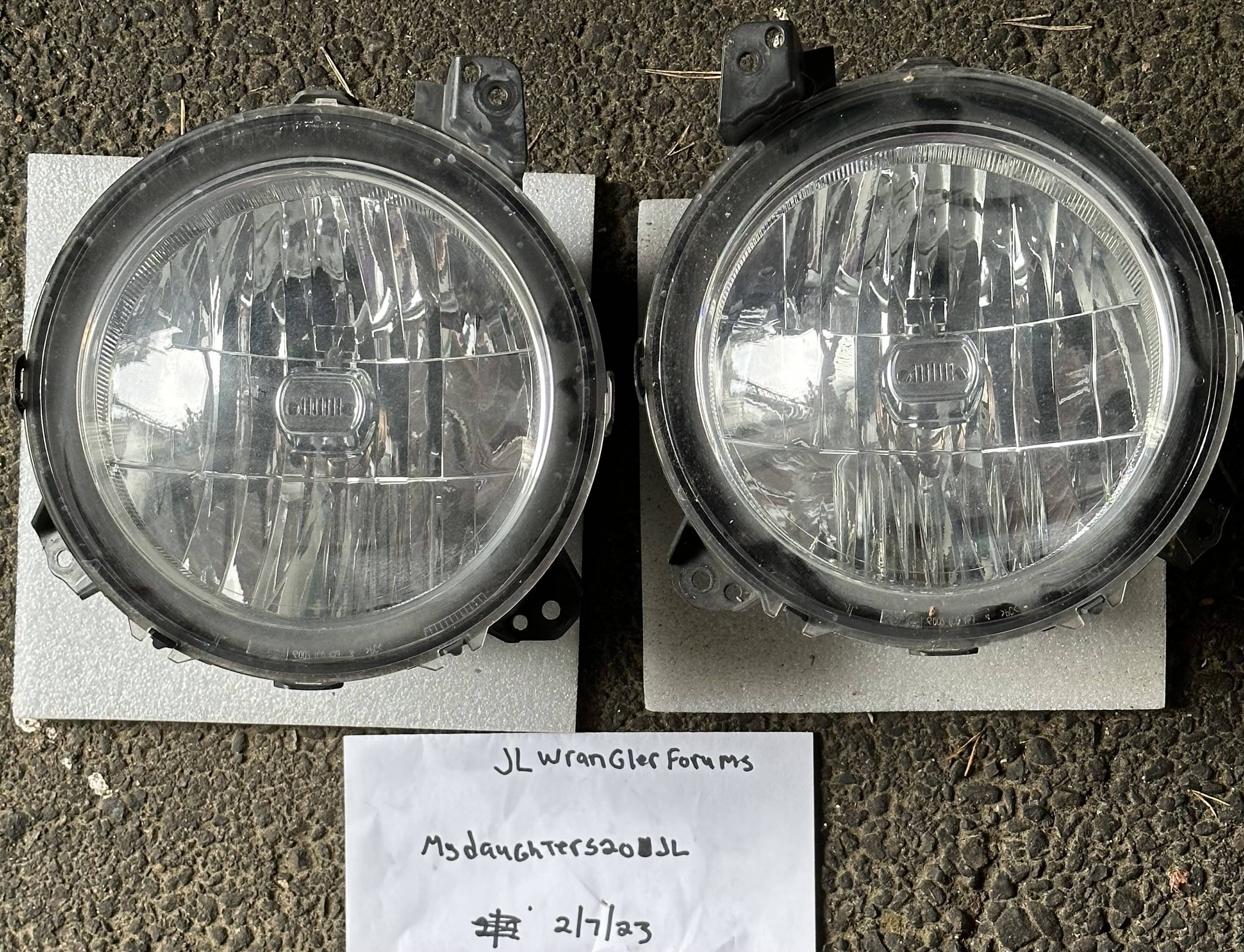Jeep Wrangler JL Halogen Headlights IMG_0471