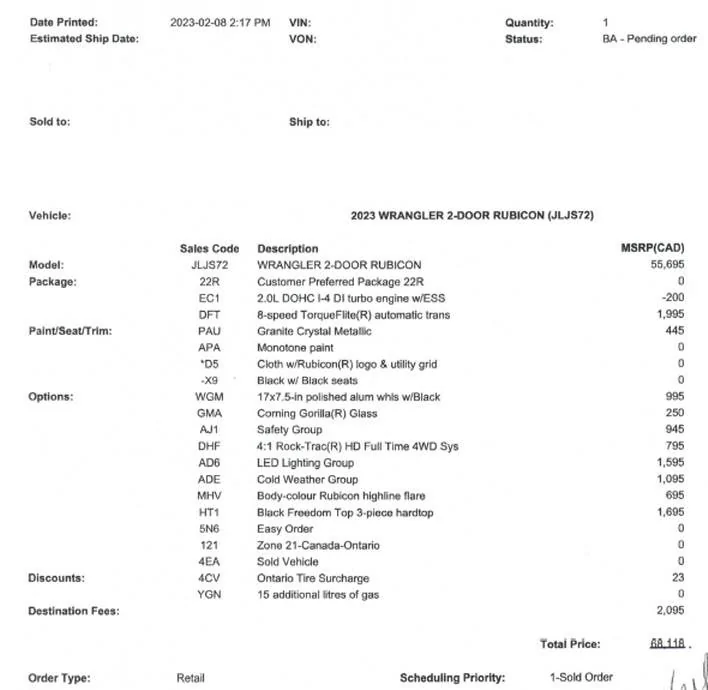 Jeep Wrangler JL 2023 Orders - Check in here 7PbtF9X